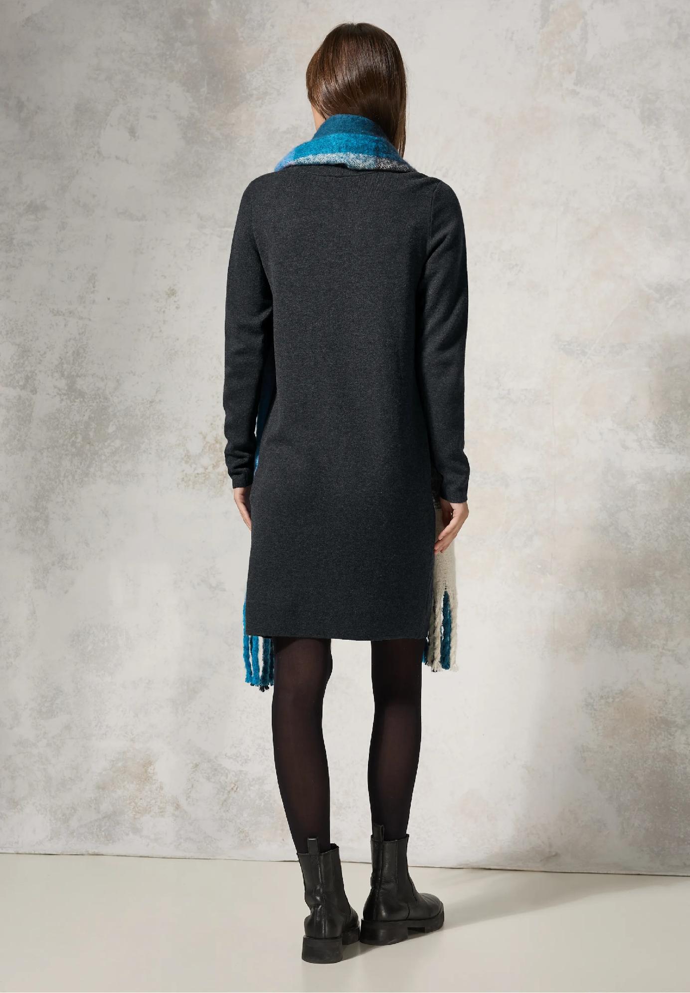 CECIL pletené šaty po kolená, ant