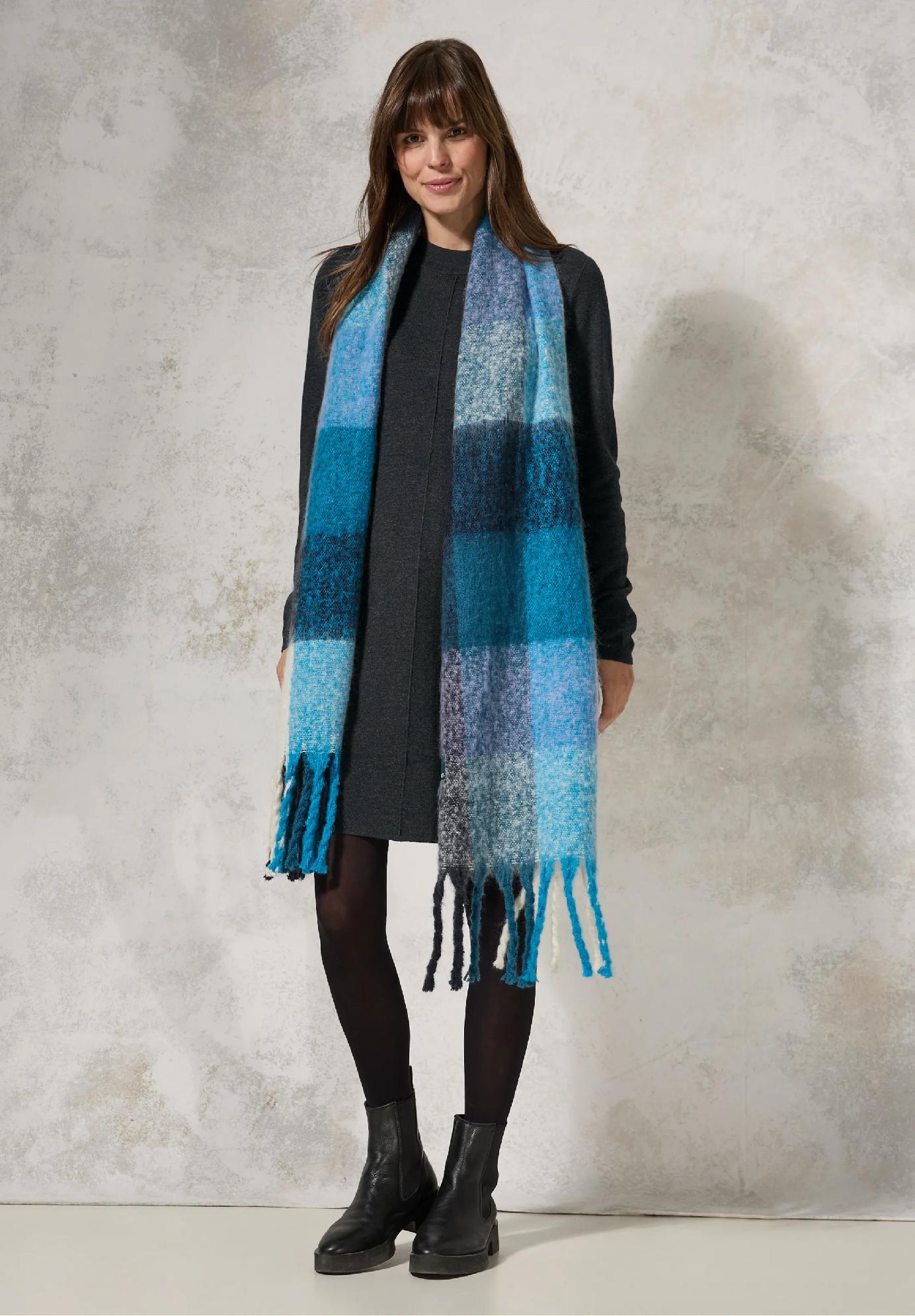 CECIL pletené šaty po kolená, ant