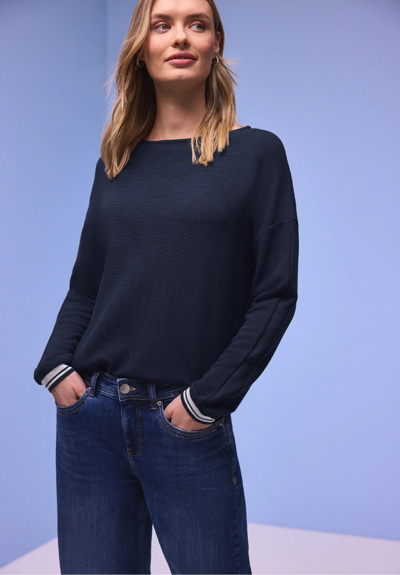 Street One tričko s pruhom