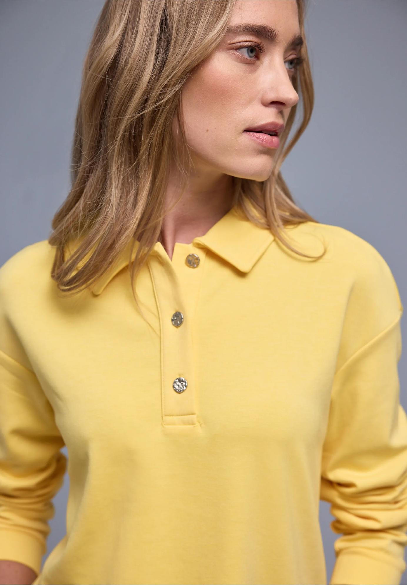 Street One polo tričko, žlt
