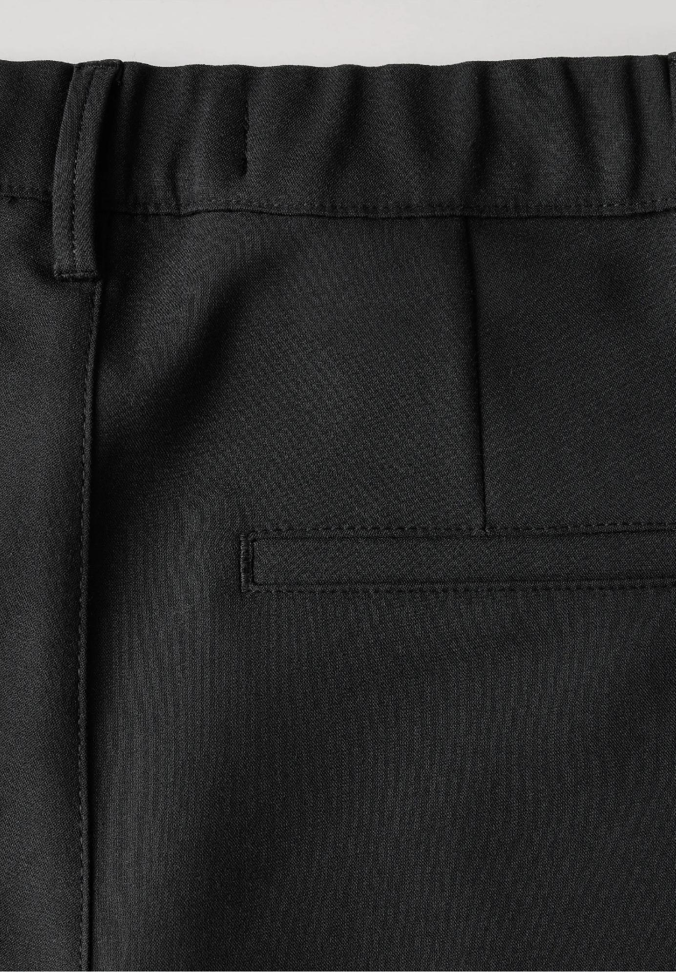 Street One slim fit nohavice YORK, čier.