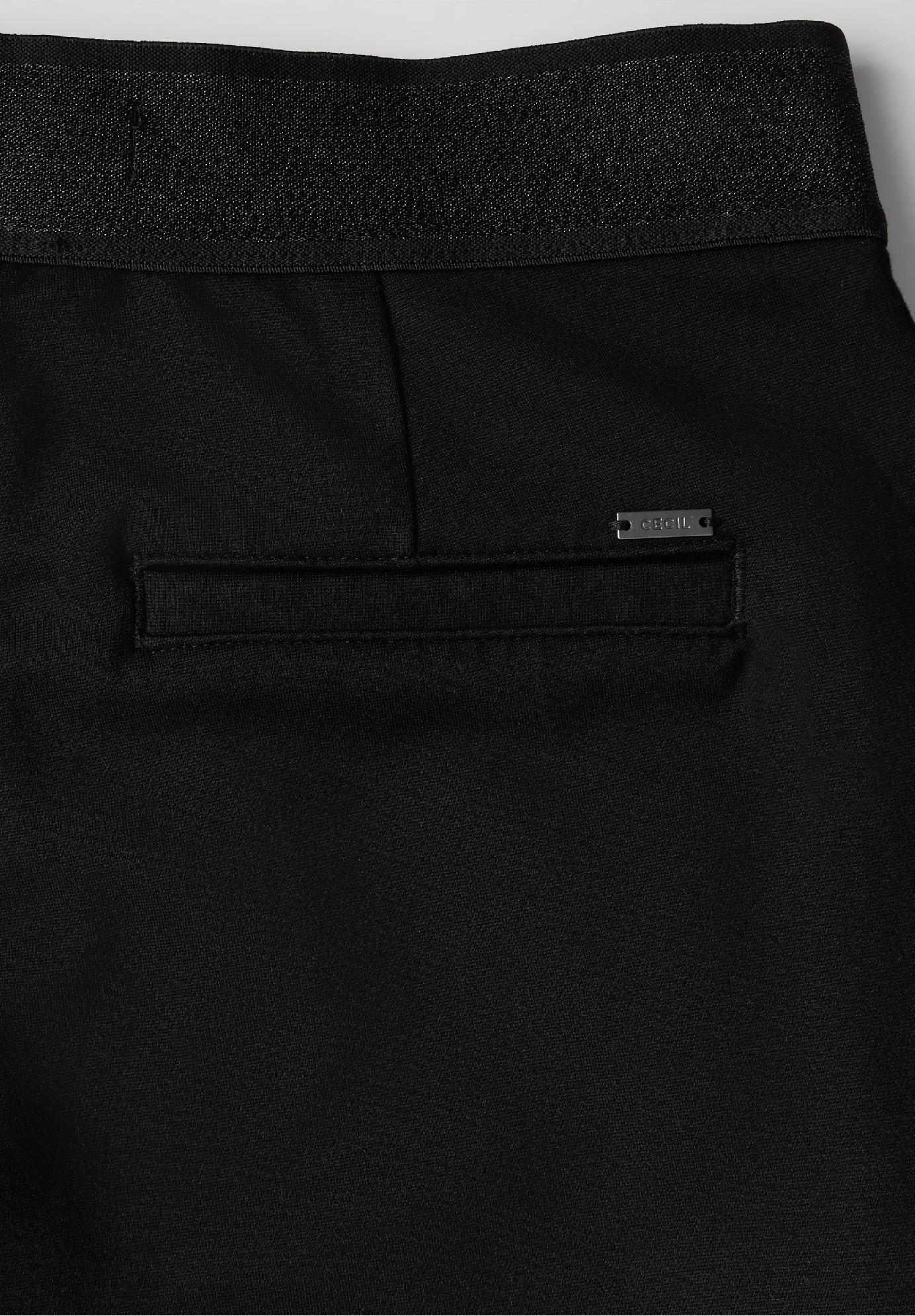 CECIL nohavice s detailmi na zips TRACEY, čie
