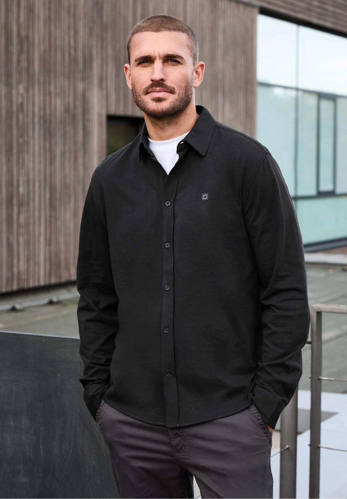 Street One MEN pohodlná džersejová košeľa