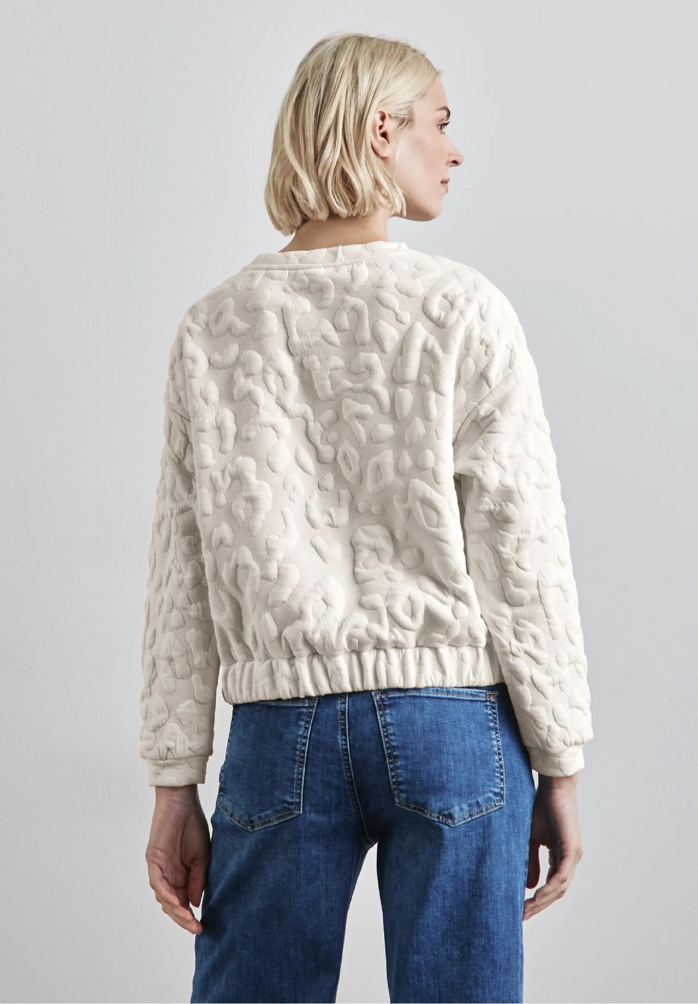 Street One oversize mikina leo, bie