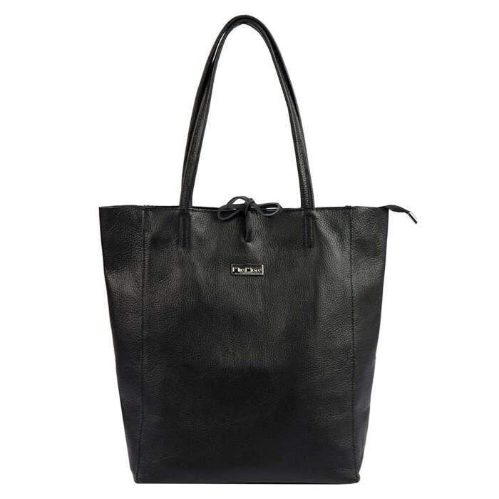 Dámska kožená kabelka v štýle SHOPPER BAG