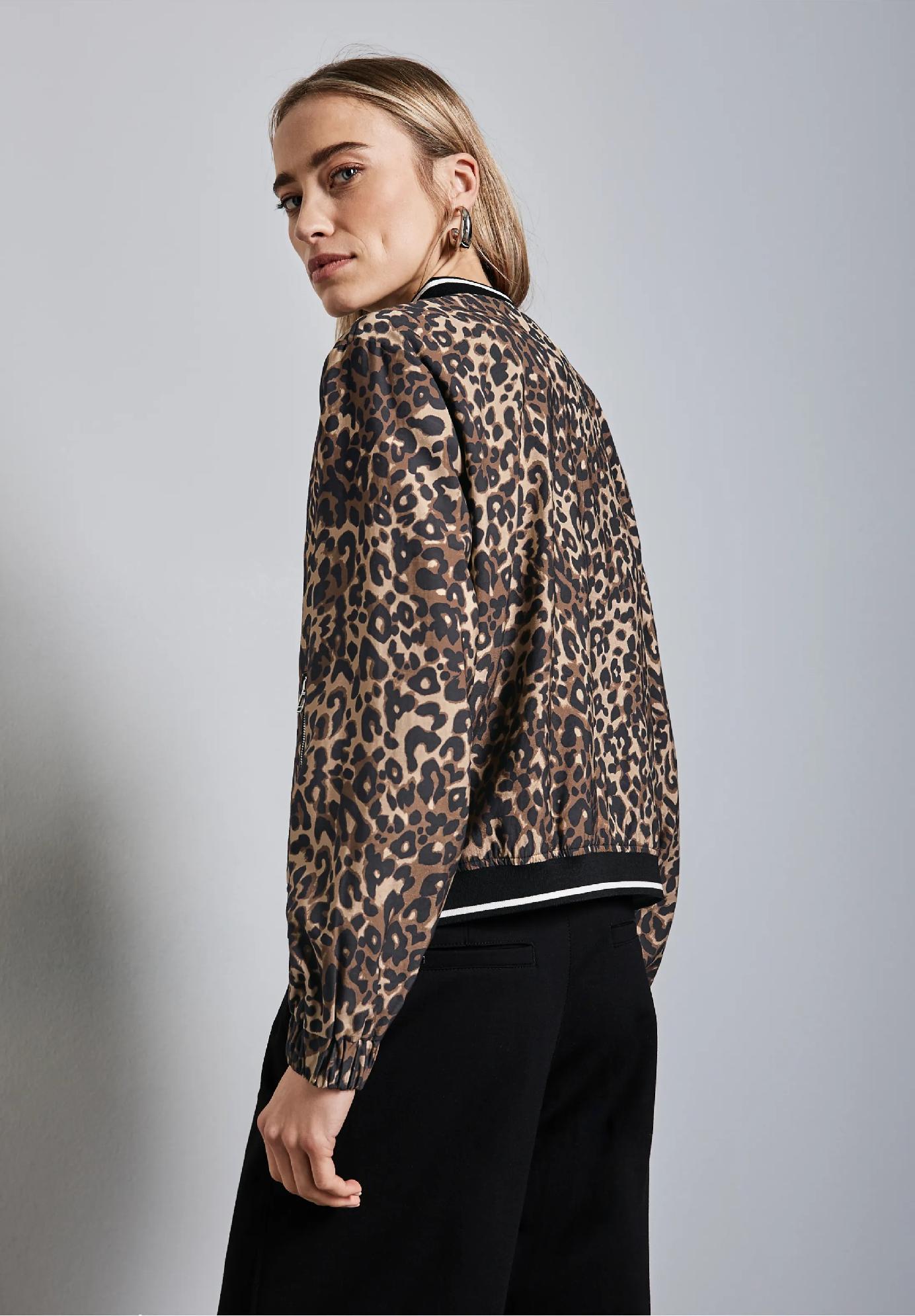 Street One bundička s leopardím vzorom