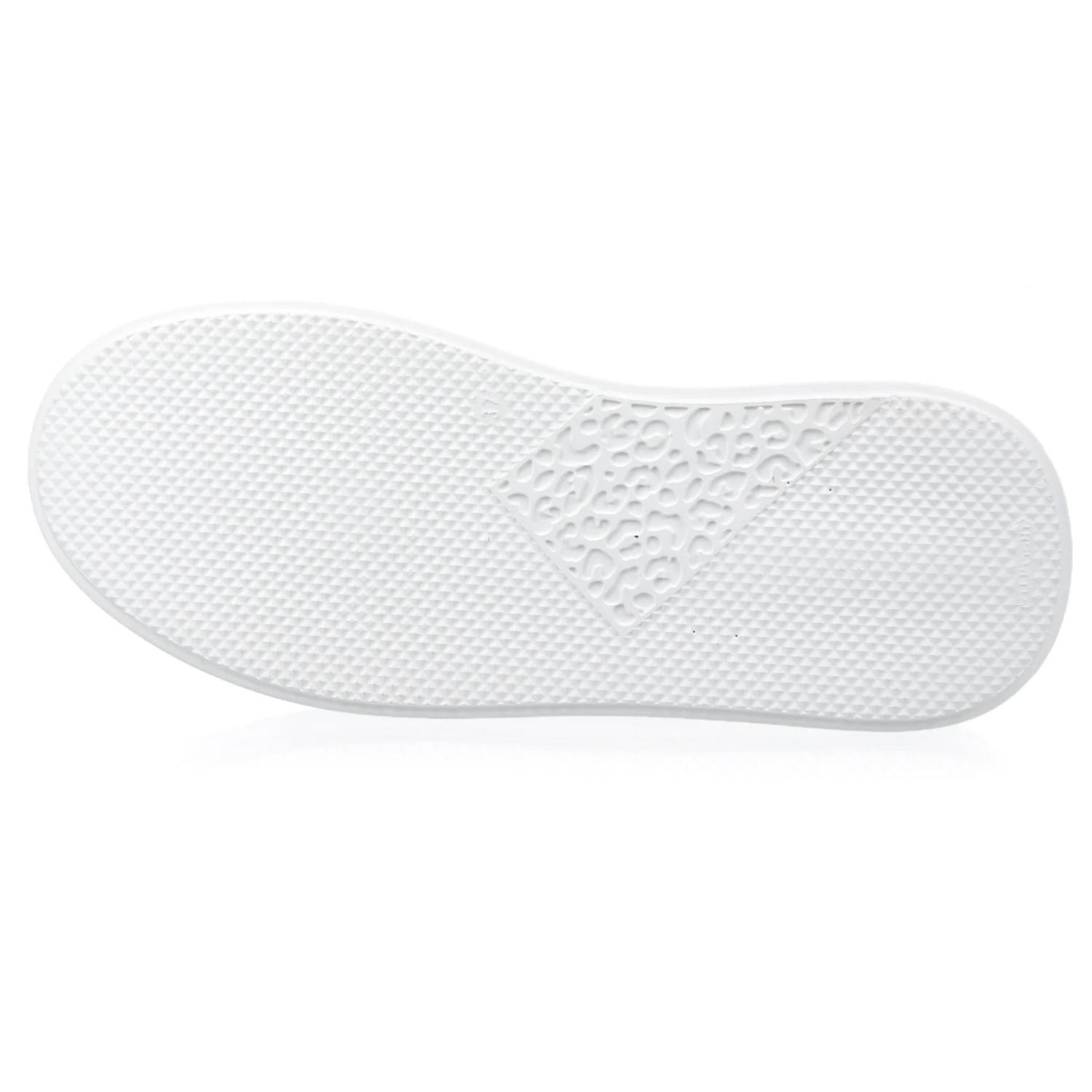 OLIVIA SHOES čierne tenisky s bielou pätou