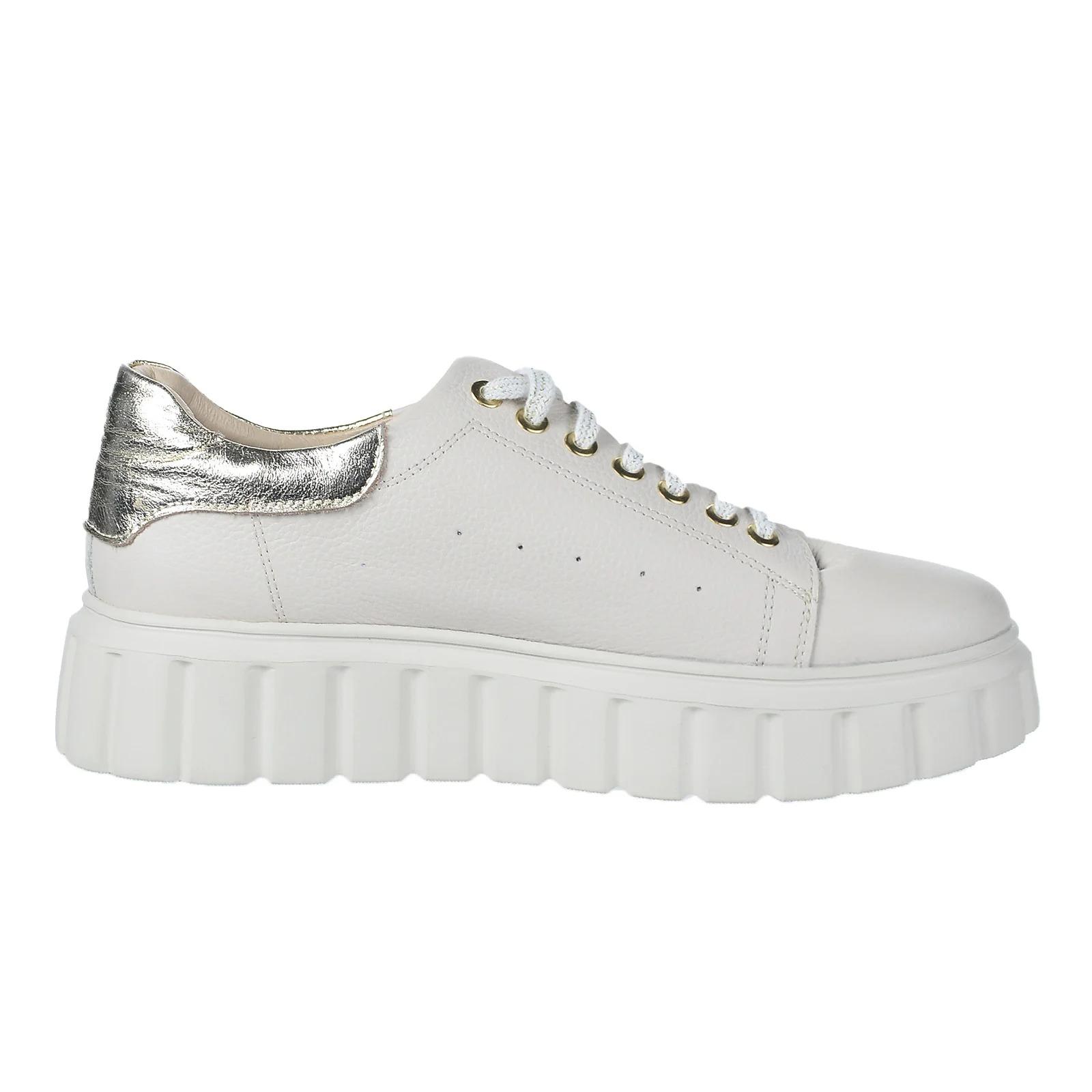 OLIVIA SHOES béžové kožené tenisky