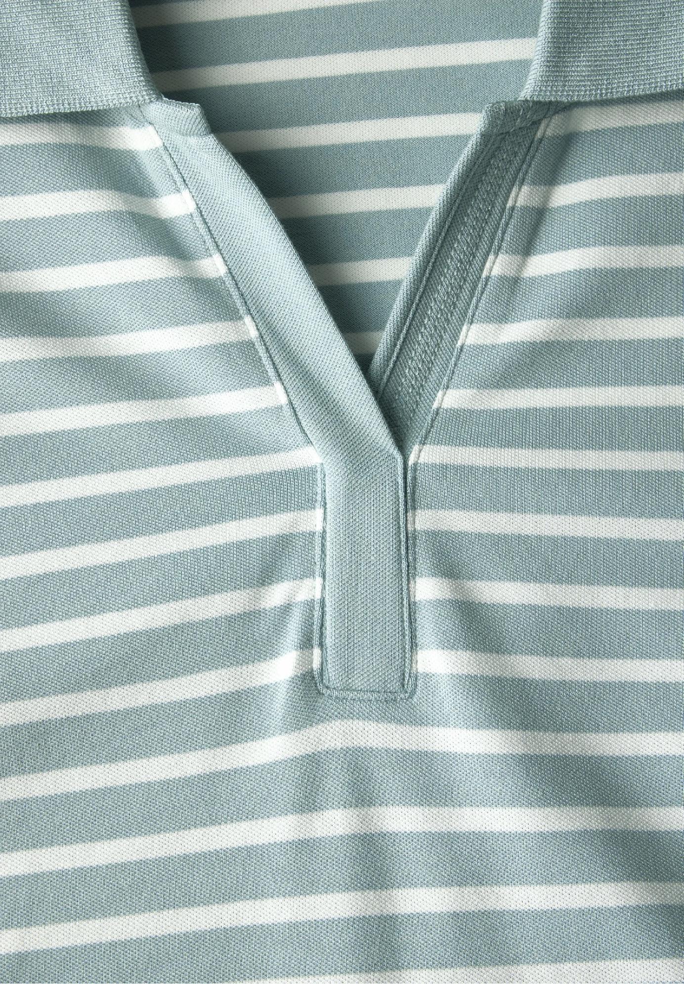 CECIL pruhované tričko Piquée Polo