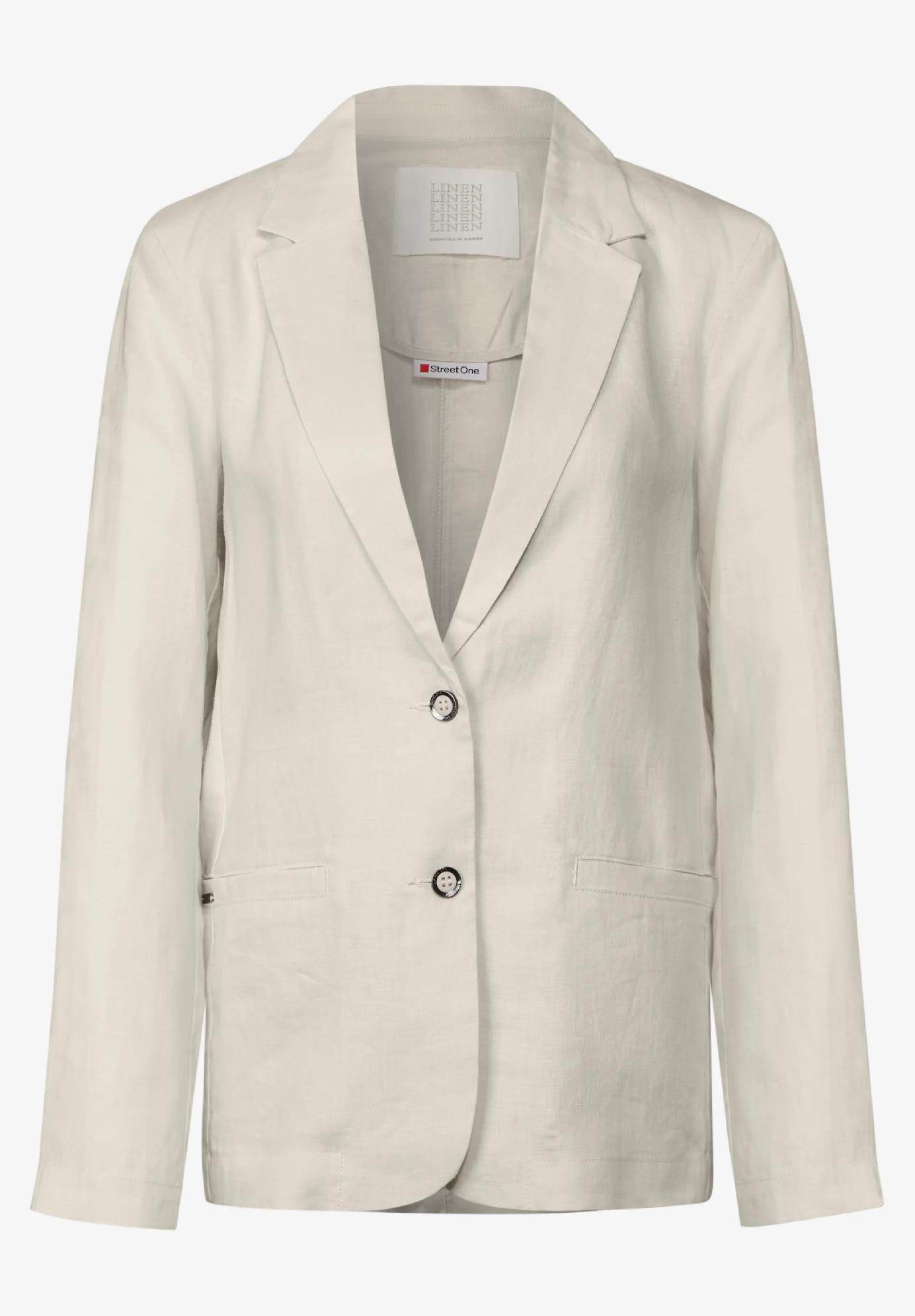 Street One dlhý ľanový blazer