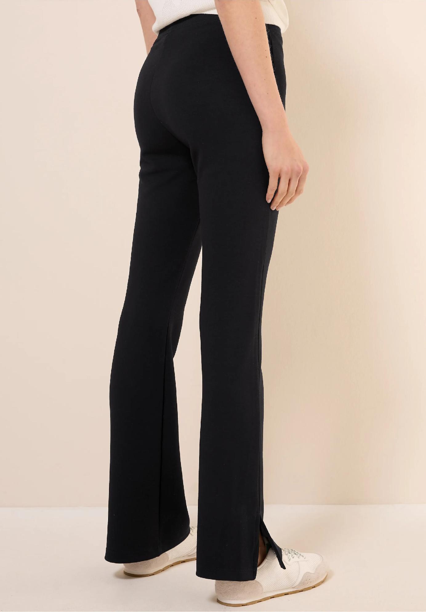 CECIL bootcut legíny s rozparkom