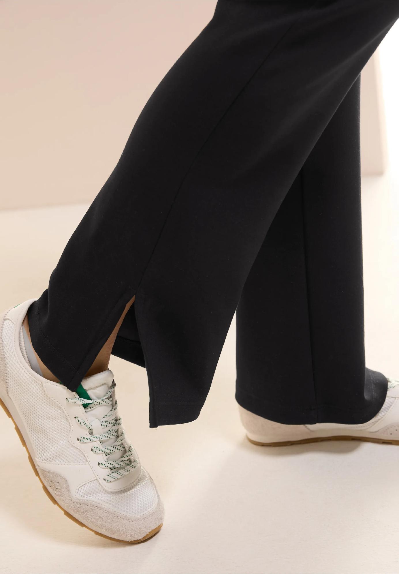 CECIL bootcut legíny s rozparkom