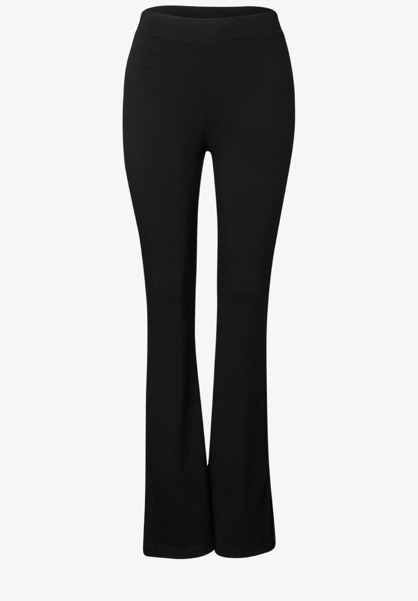 CECIL bootcut legíny s rozparkom