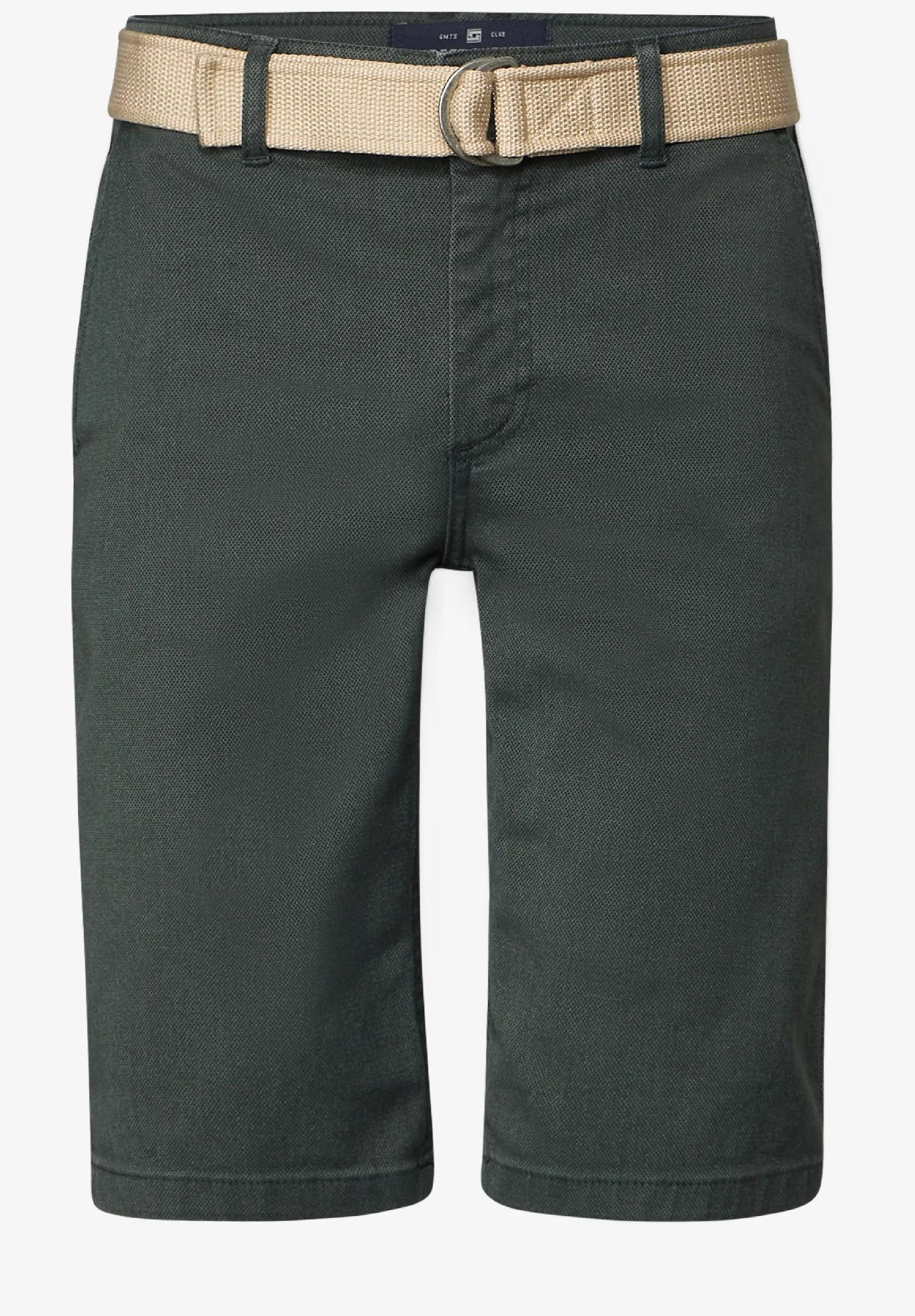Street One MEN chino šortky so štruktúrou, zel