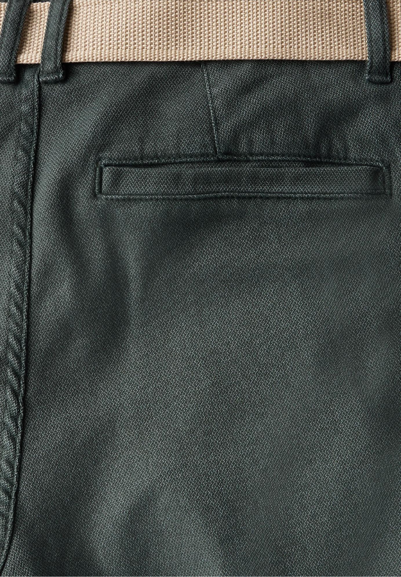 Street One MEN chino šortky so štruktúrou, zel
