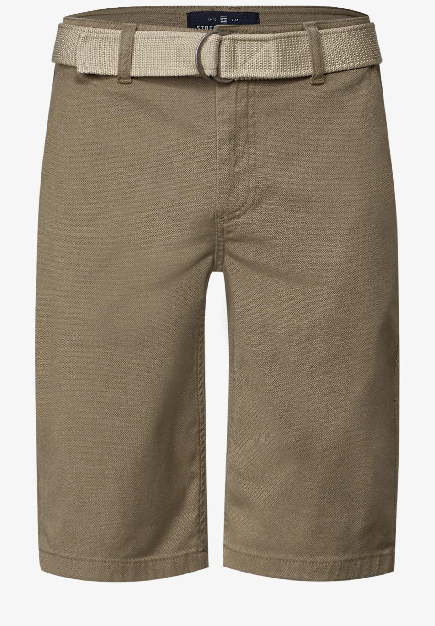 Street One MEN chino šortky so štruktúrou, pie