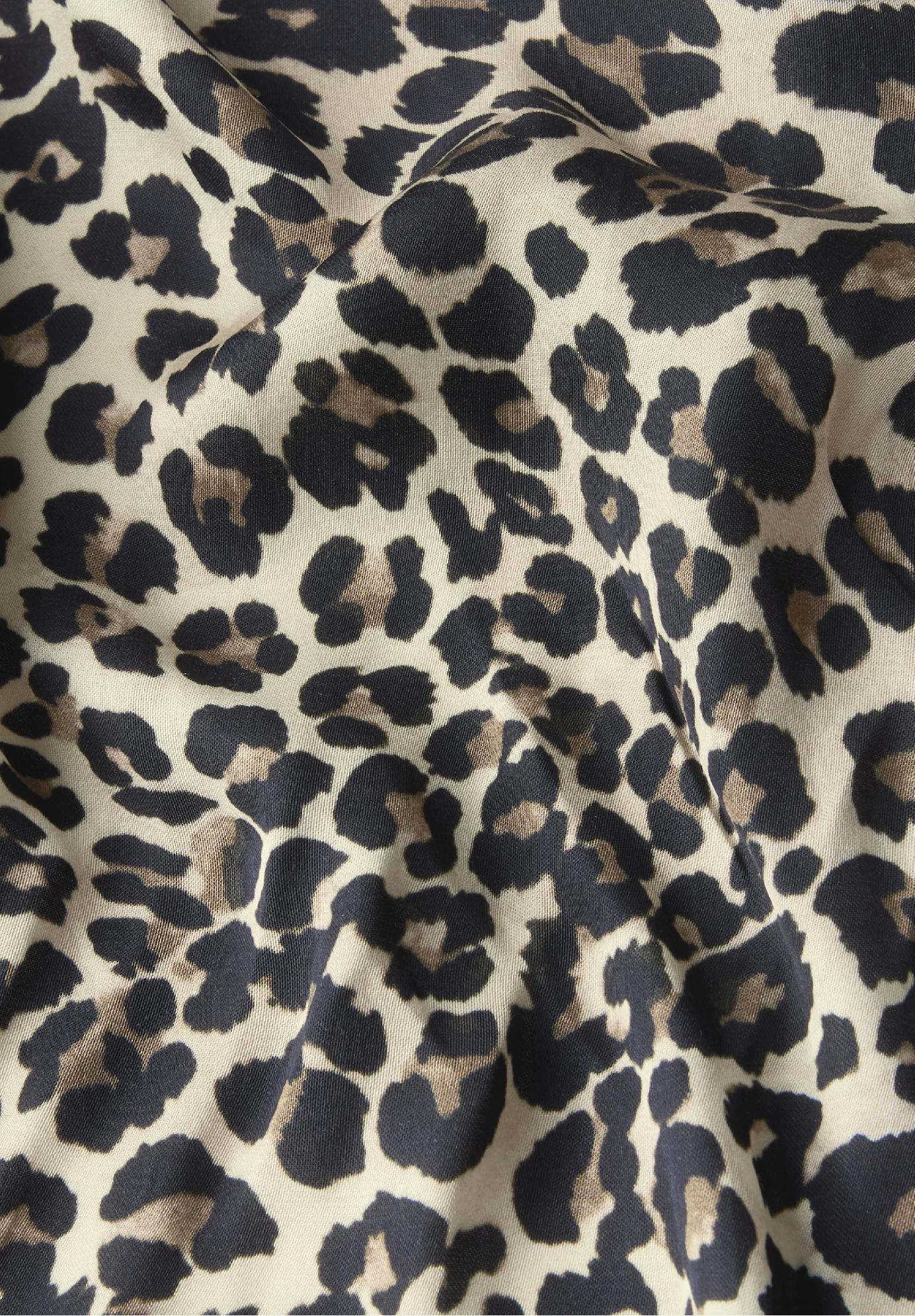 Street One saténová šatka s leopardím vzorom