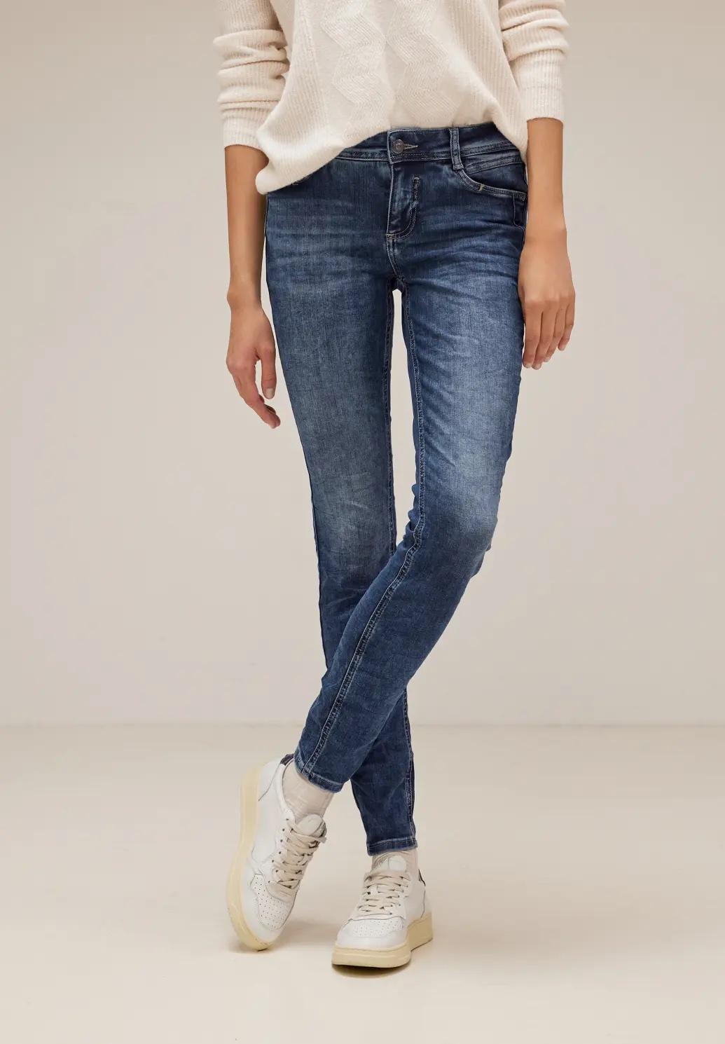 Street One slim fit džínsy YORK, m