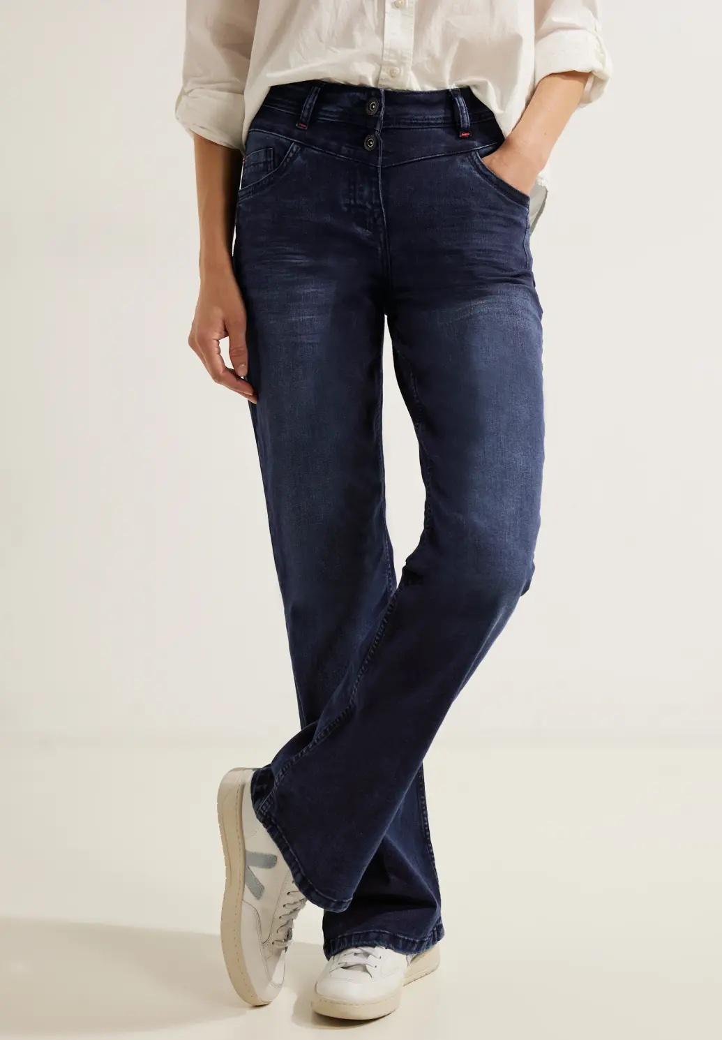 CECIL Bootcut slim fit džínsy TORONTO, mod