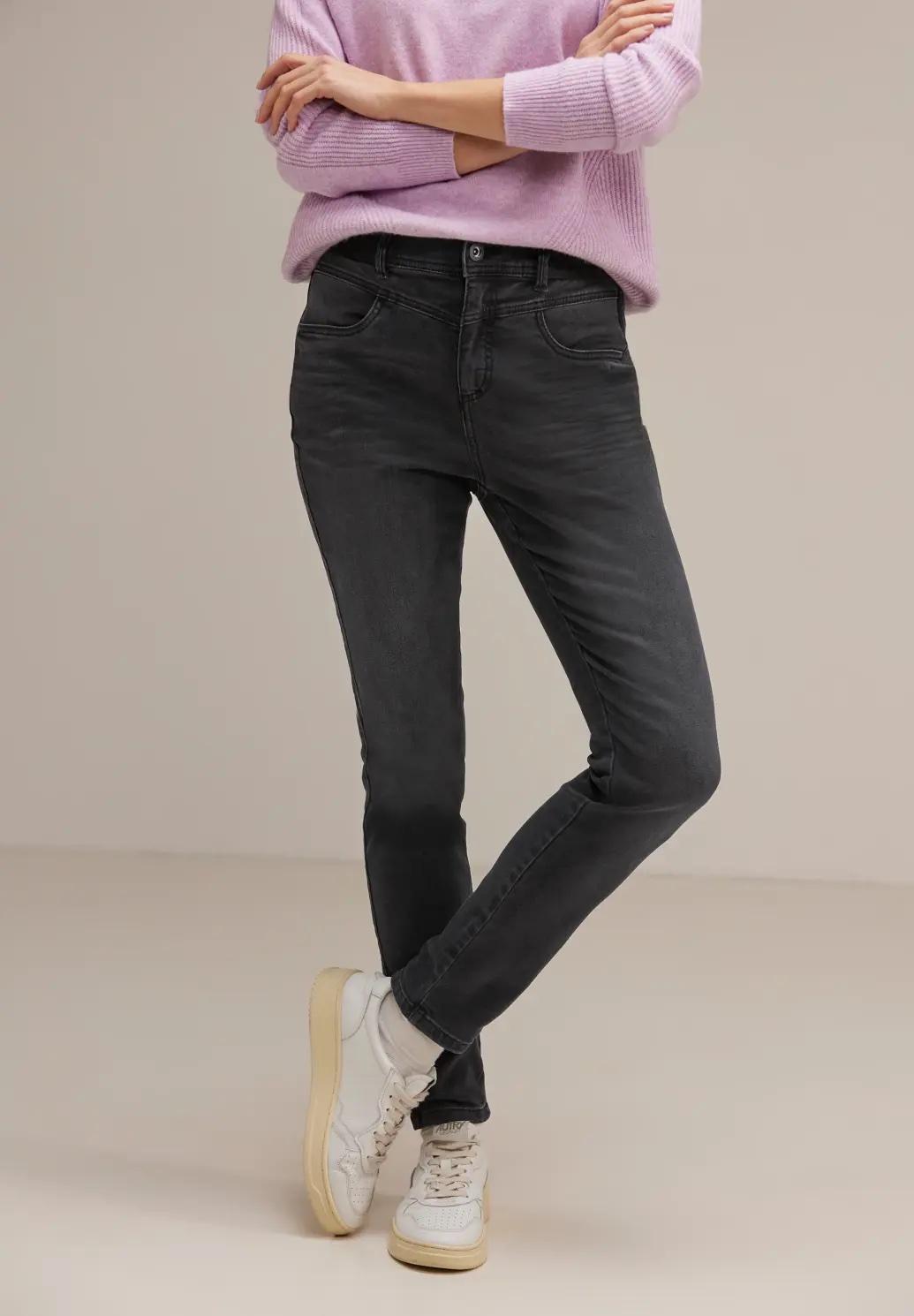 Street One skinny fit rifle jeggings, čie