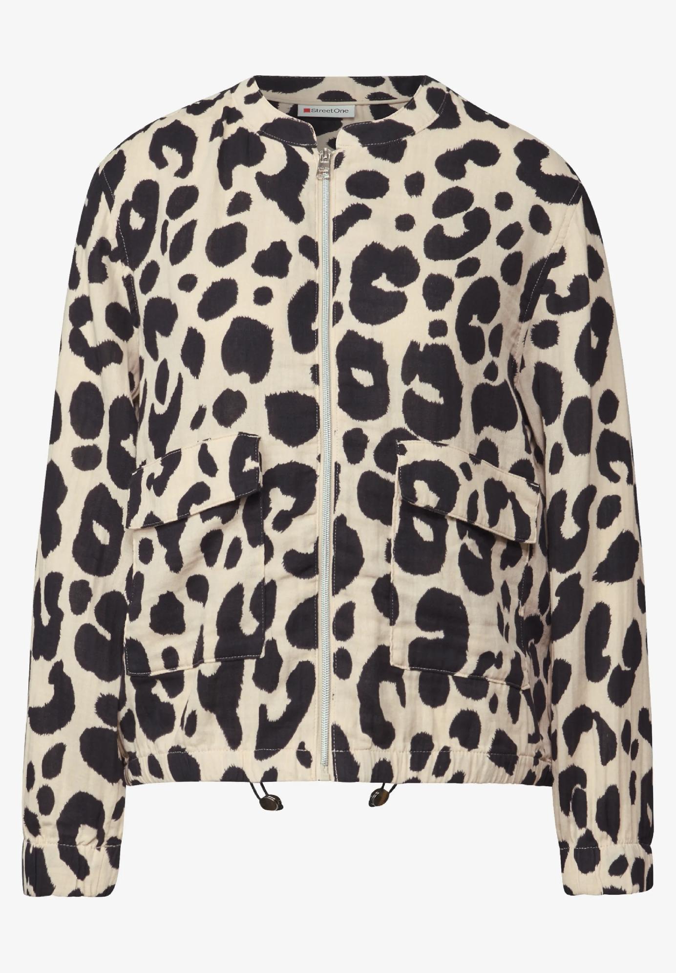 Street One vzorovaný mušelínový bluzón