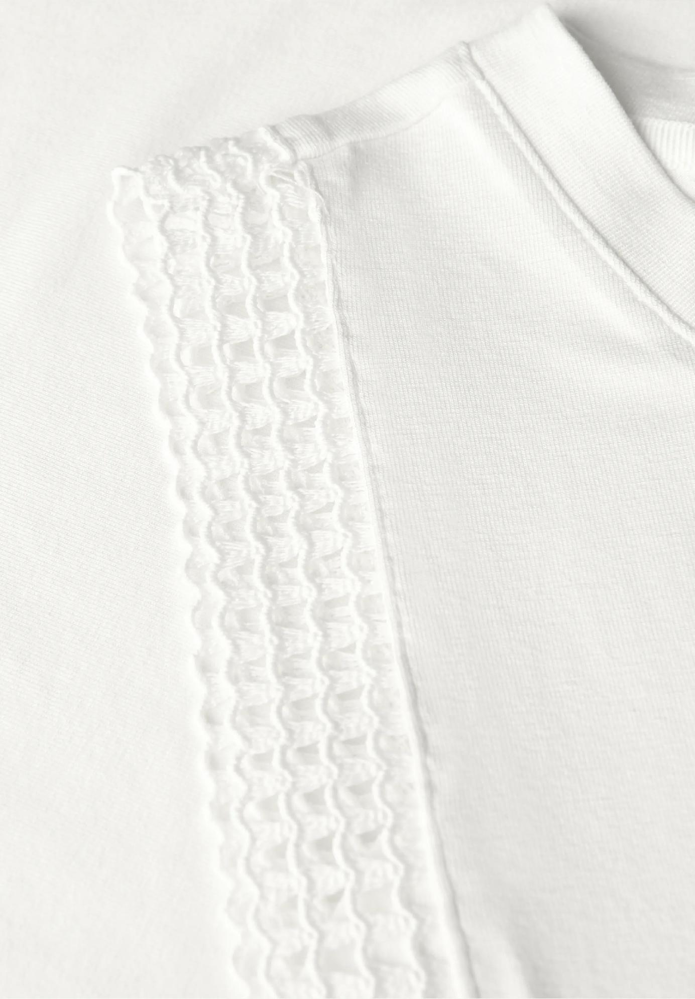 Street One top s háčkovanými detailmi, smo
