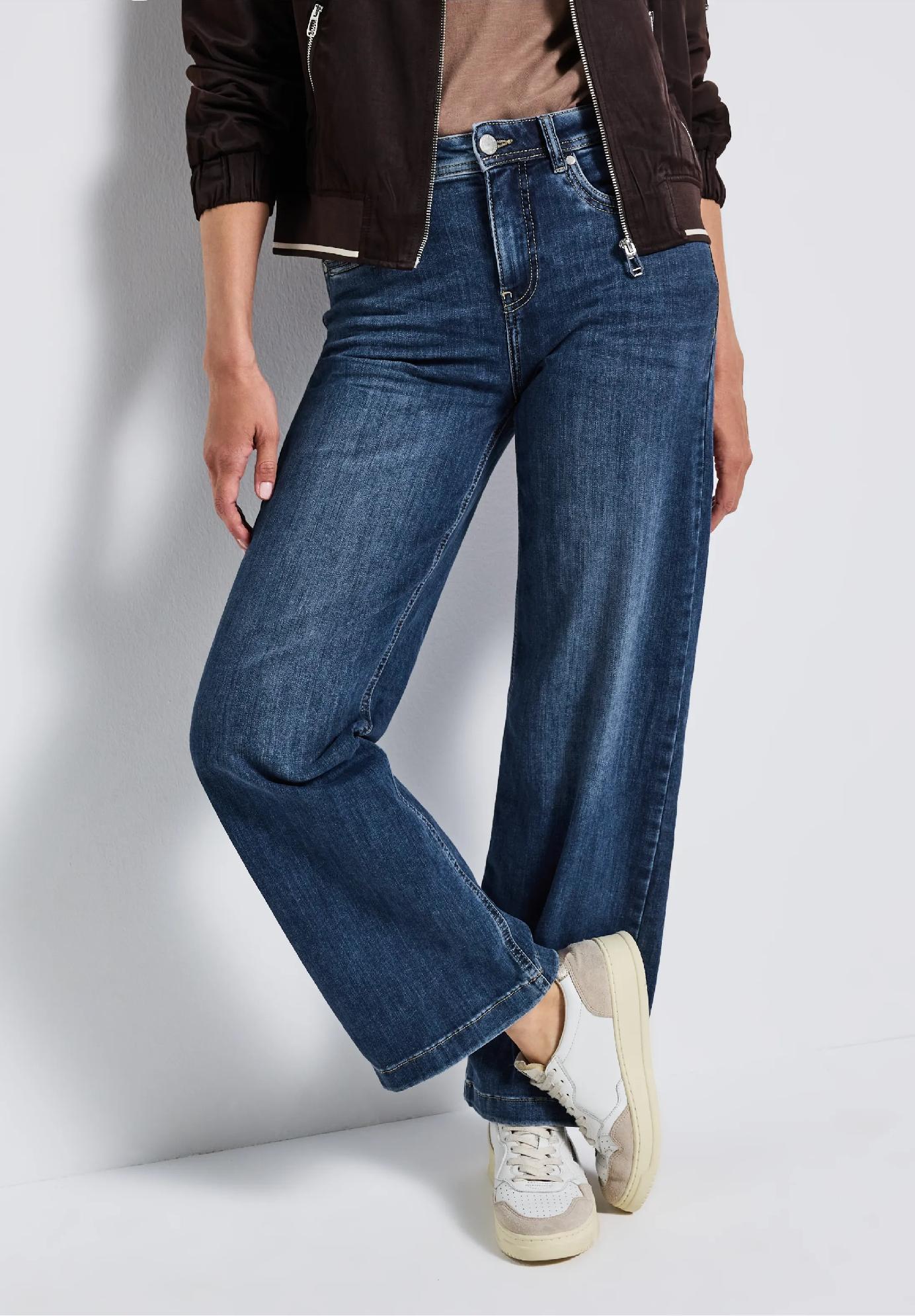 Street One široké džínsy, Wide Leg