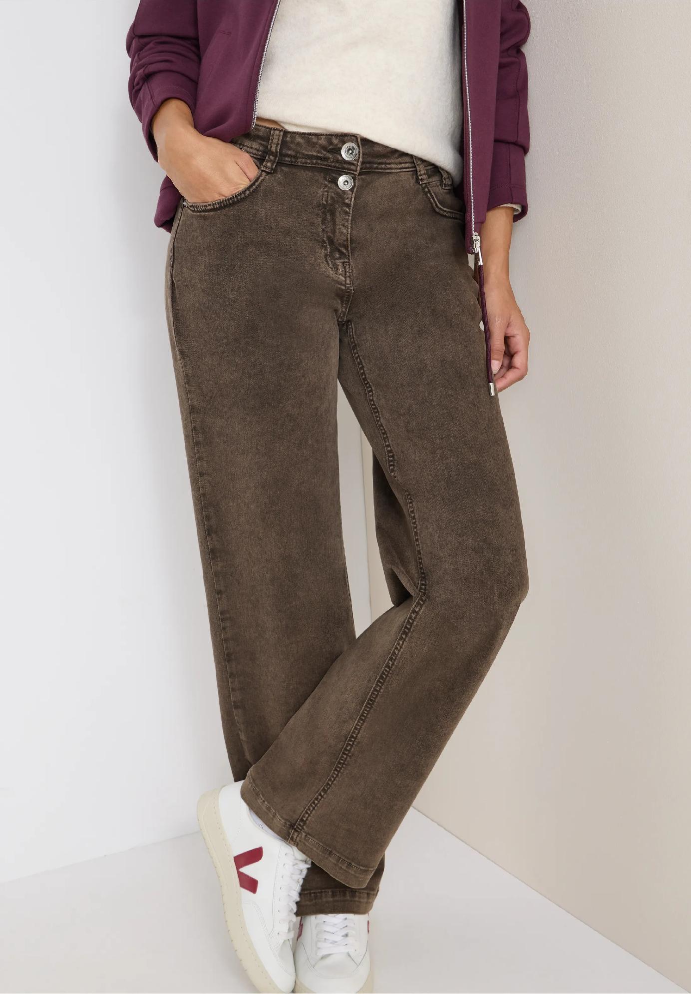 CECIL široké džínsy NEELE, hne