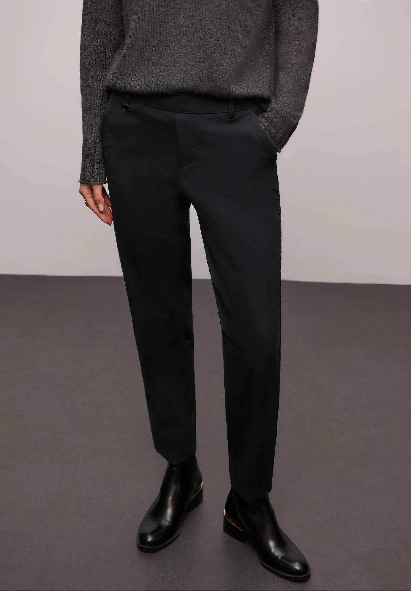 Street One chinos nohavice s detailom pásky