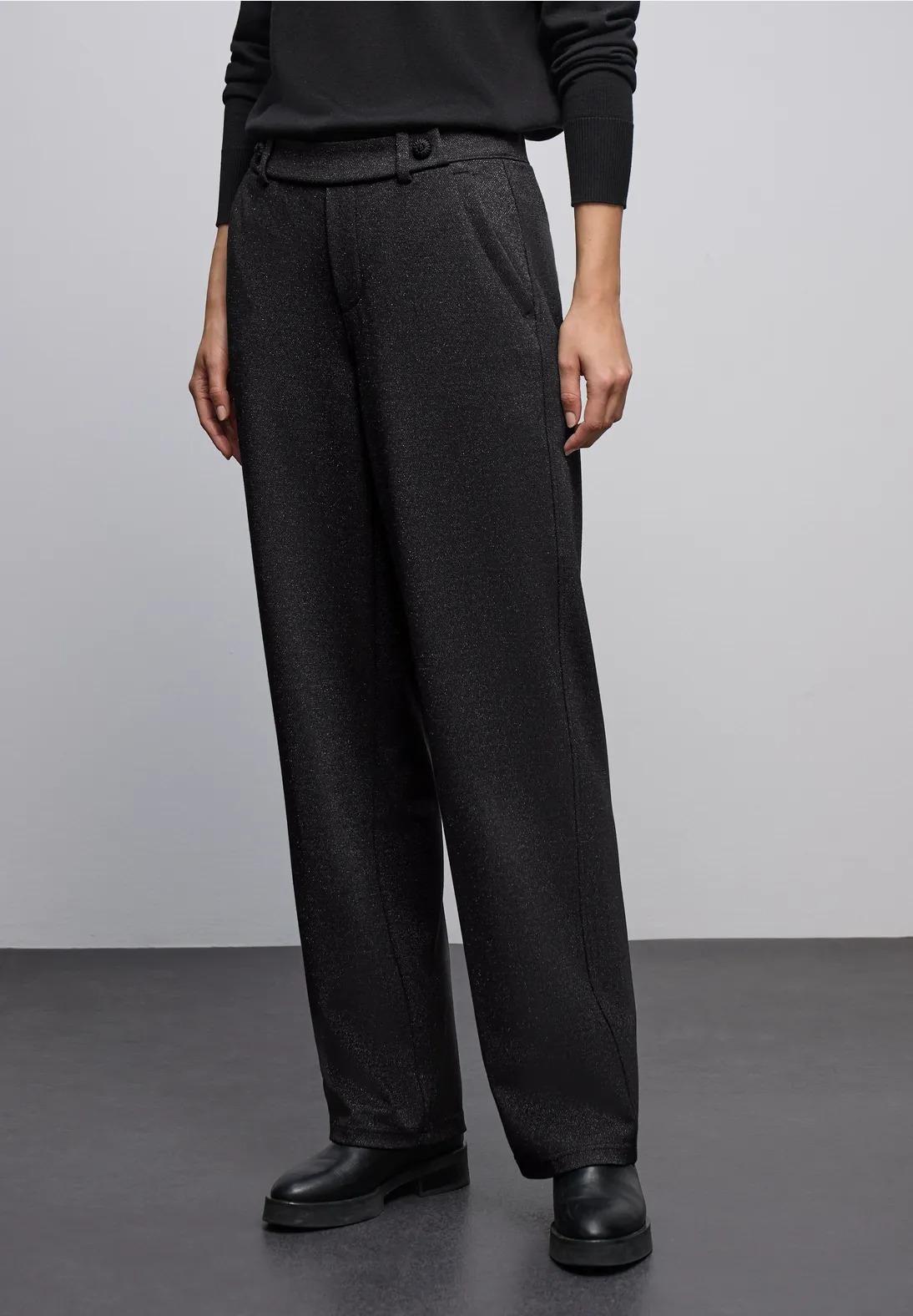 Street One trblietavé rovné nohavice