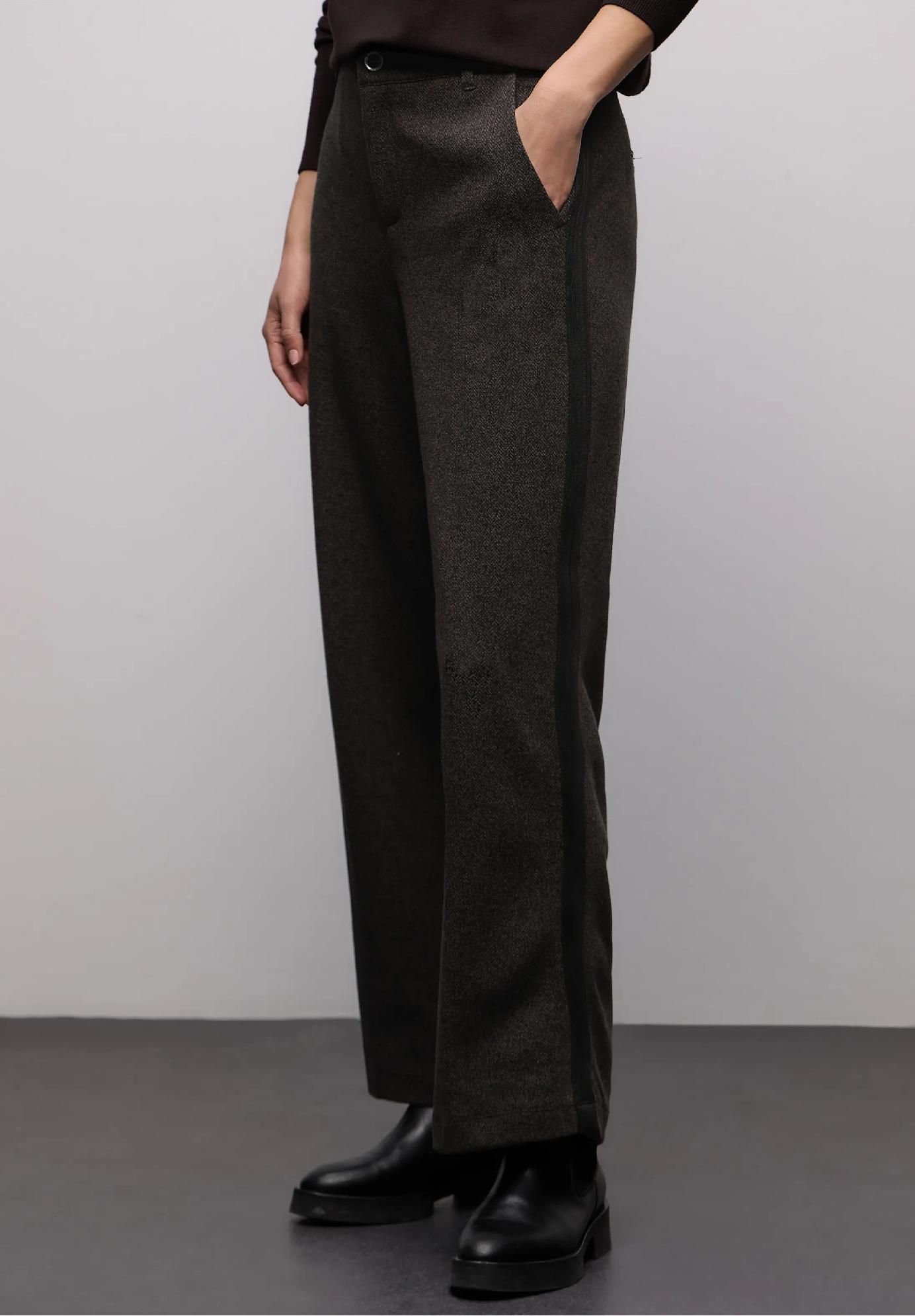 Street One nohavice rovného strihu, čierne