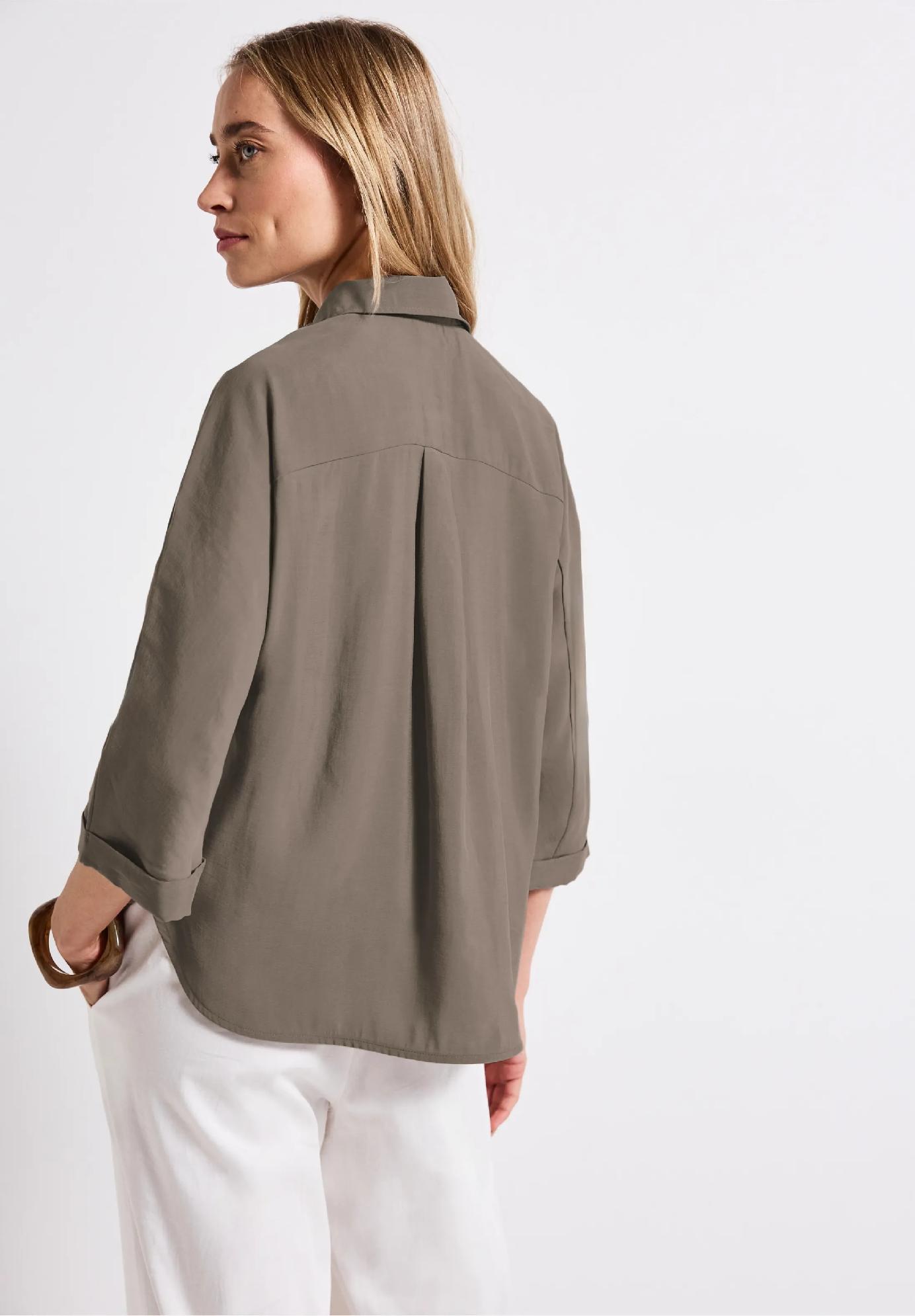 Street One košeľová blúzka Dolman, hne