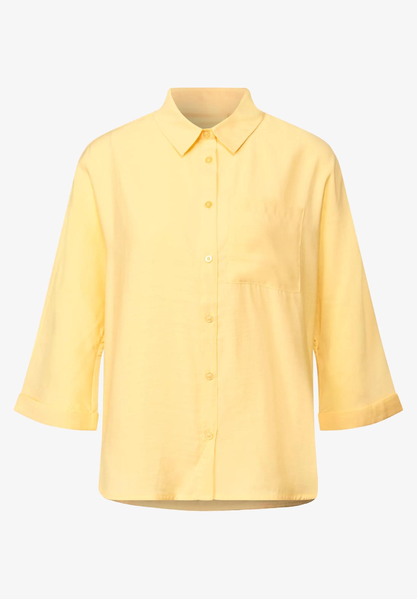 Street One košeľová blúzka Dolman, žlt