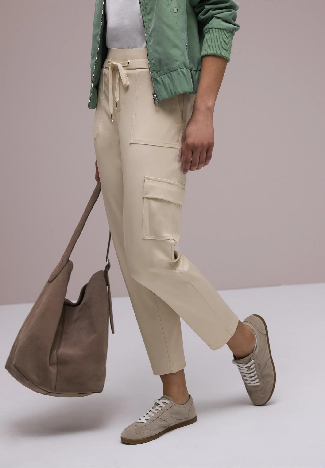 Street One úzke cargo nohavice BONNY