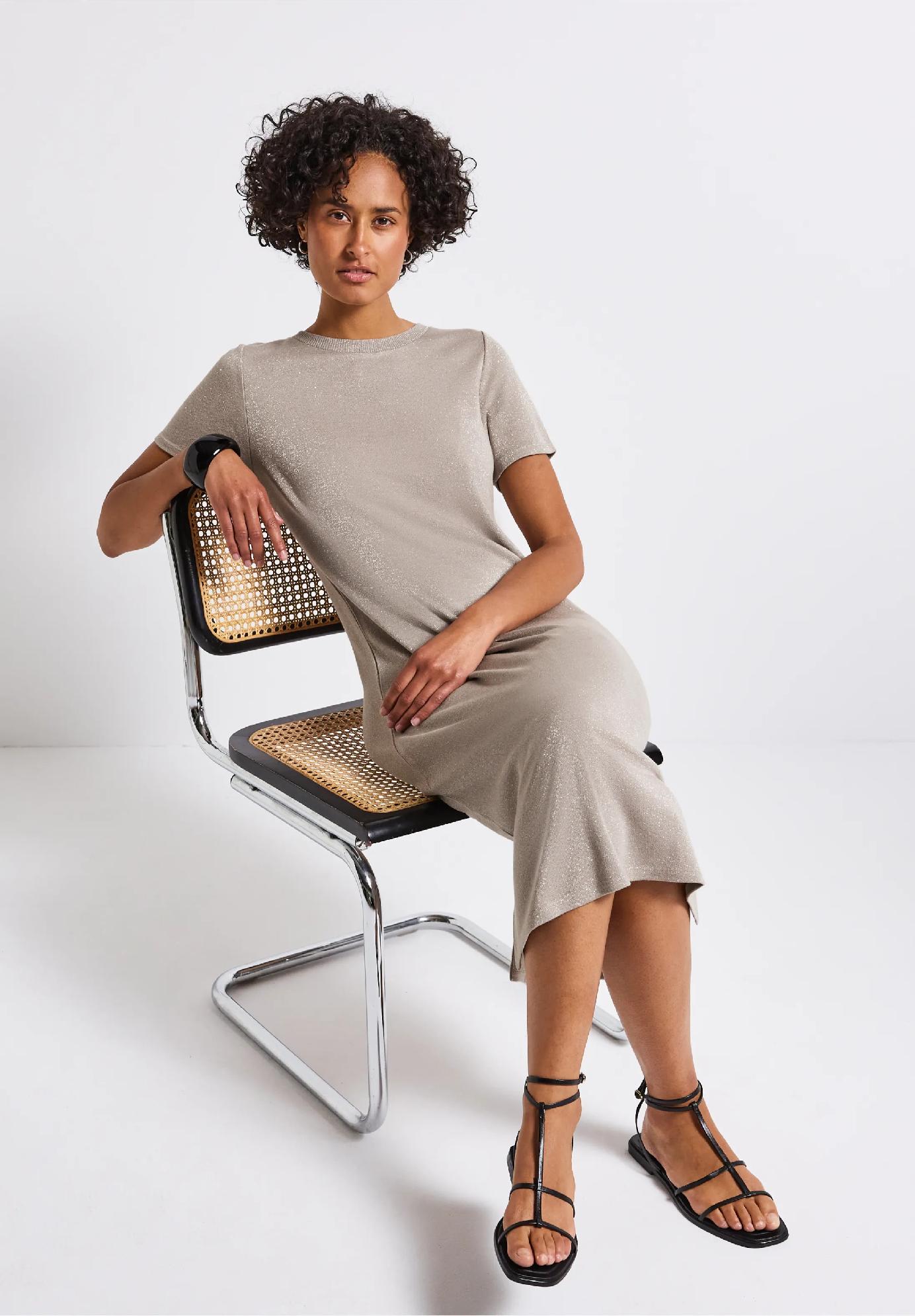 Street One trblietavé tričkové šaty