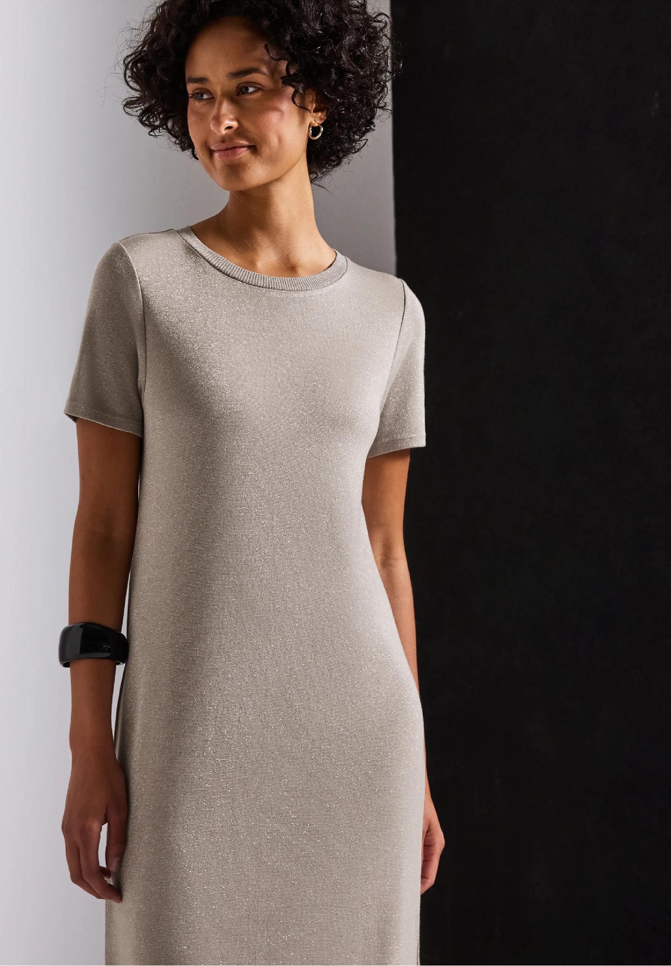 Street One trblietavé tričkové šaty