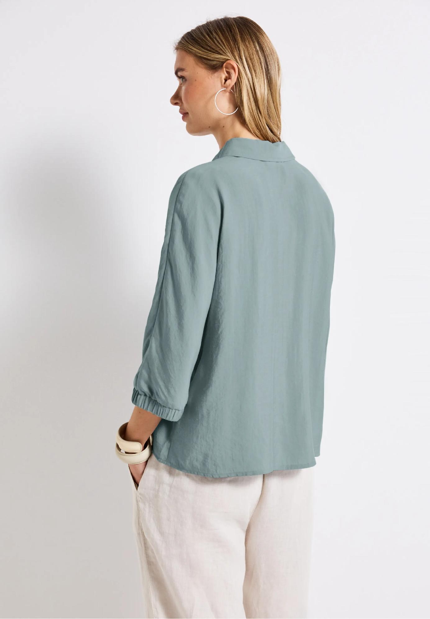 Street One košeľová blúzka Dolman, mod