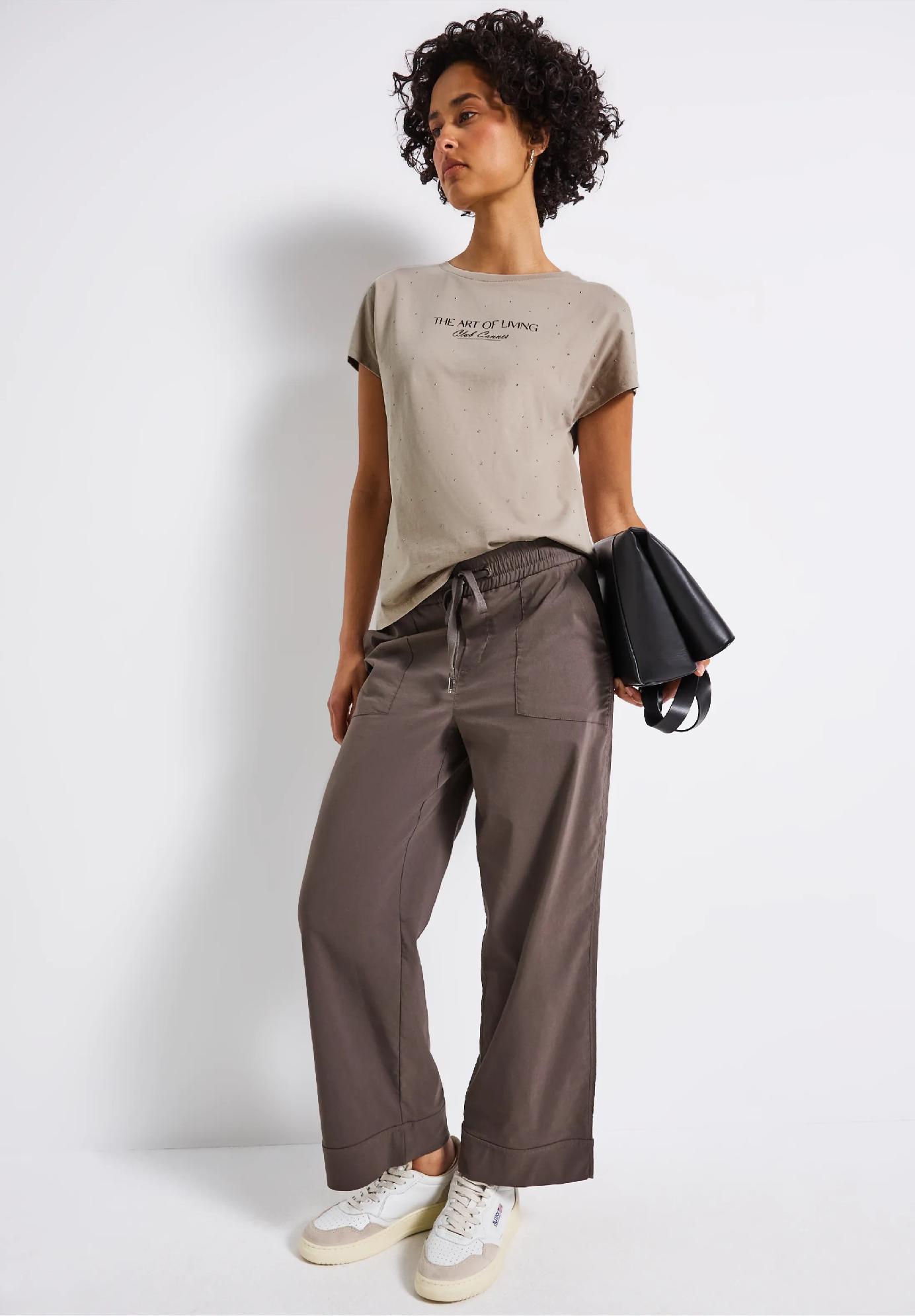 Street One tričko s kamienkami