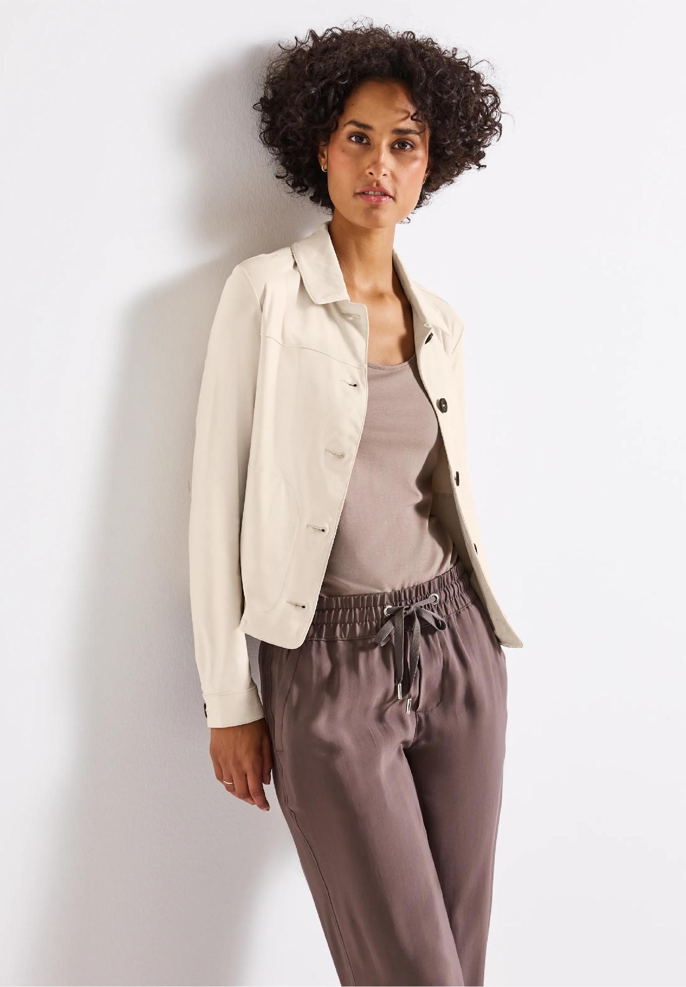 Street One ľahká velúrová bundička, smo