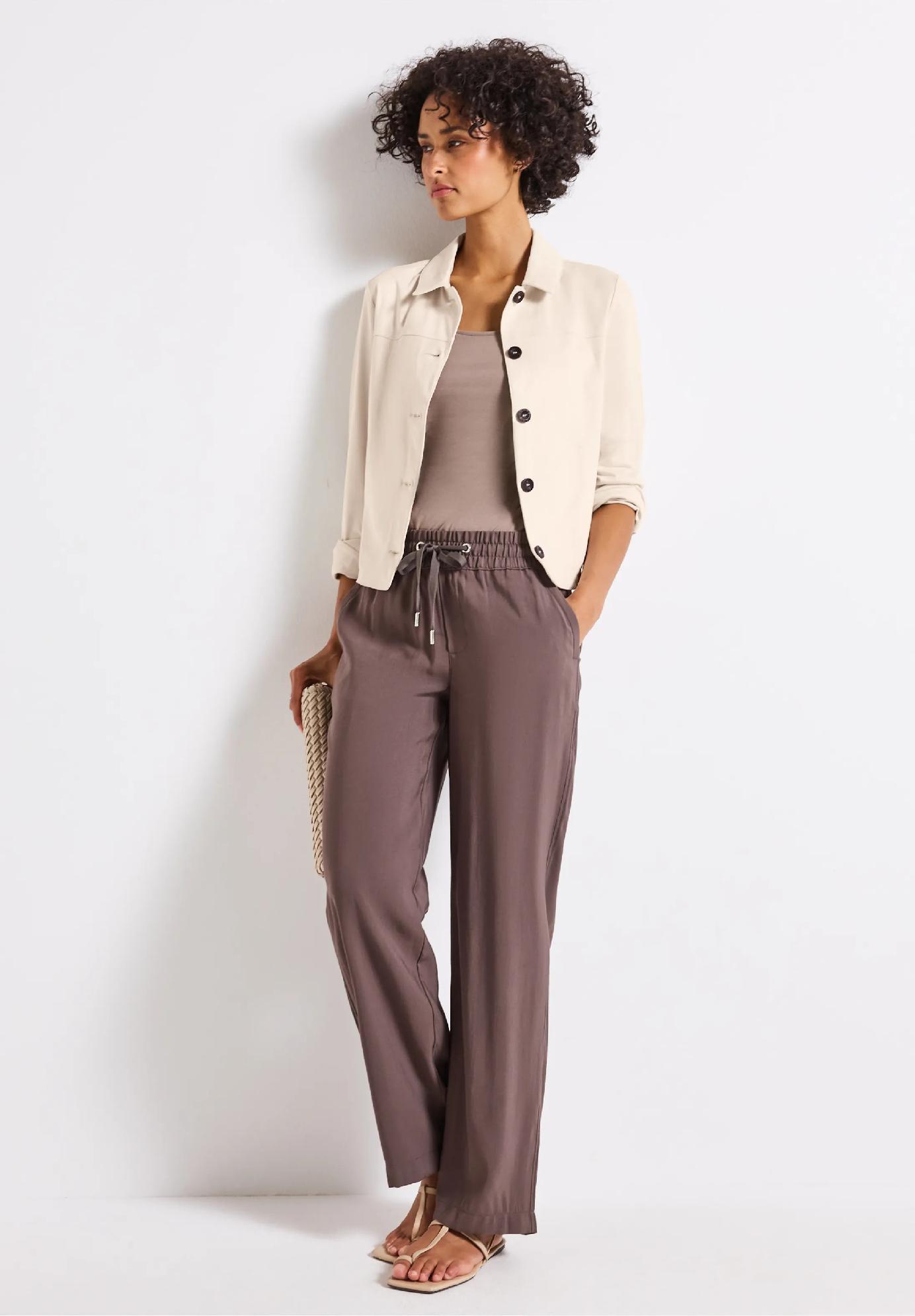 Street One ľahká velúrová bundička, smo