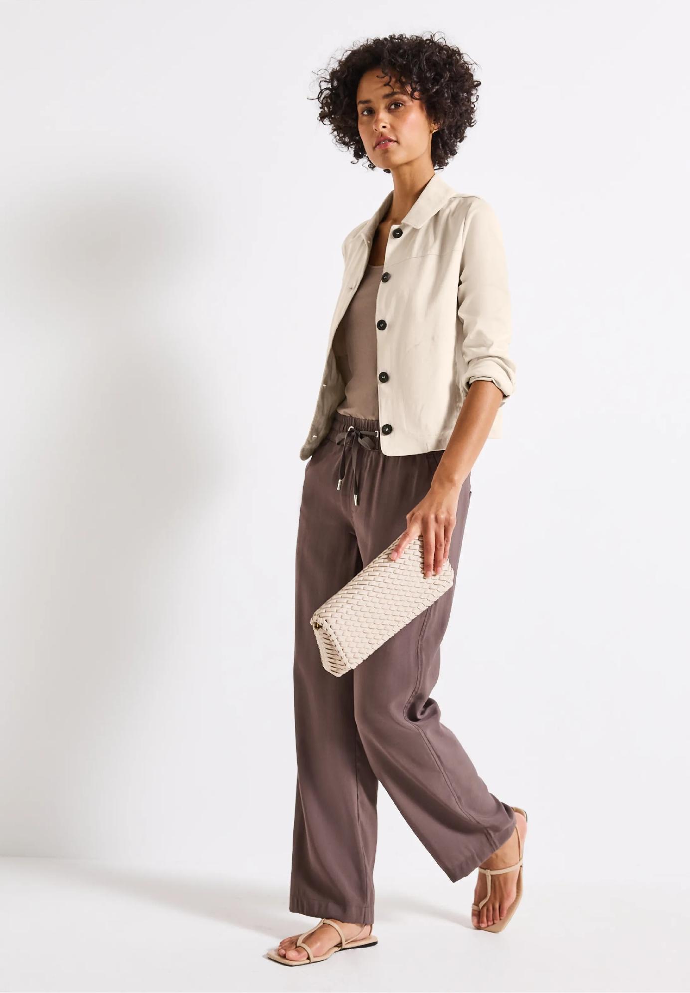 Street One ľahká velúrová bundička, smo