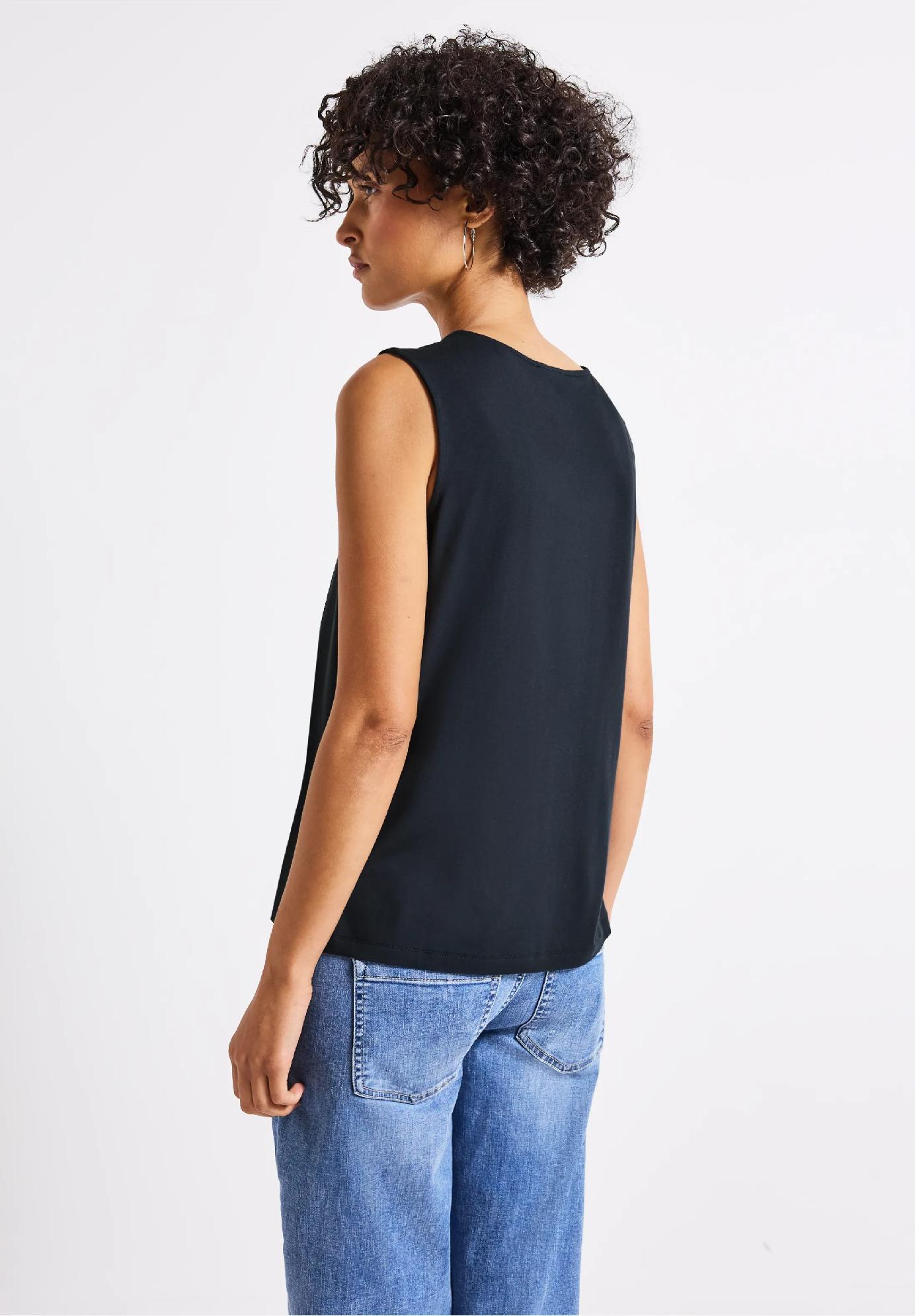 Street One top s výstrihom, tm m