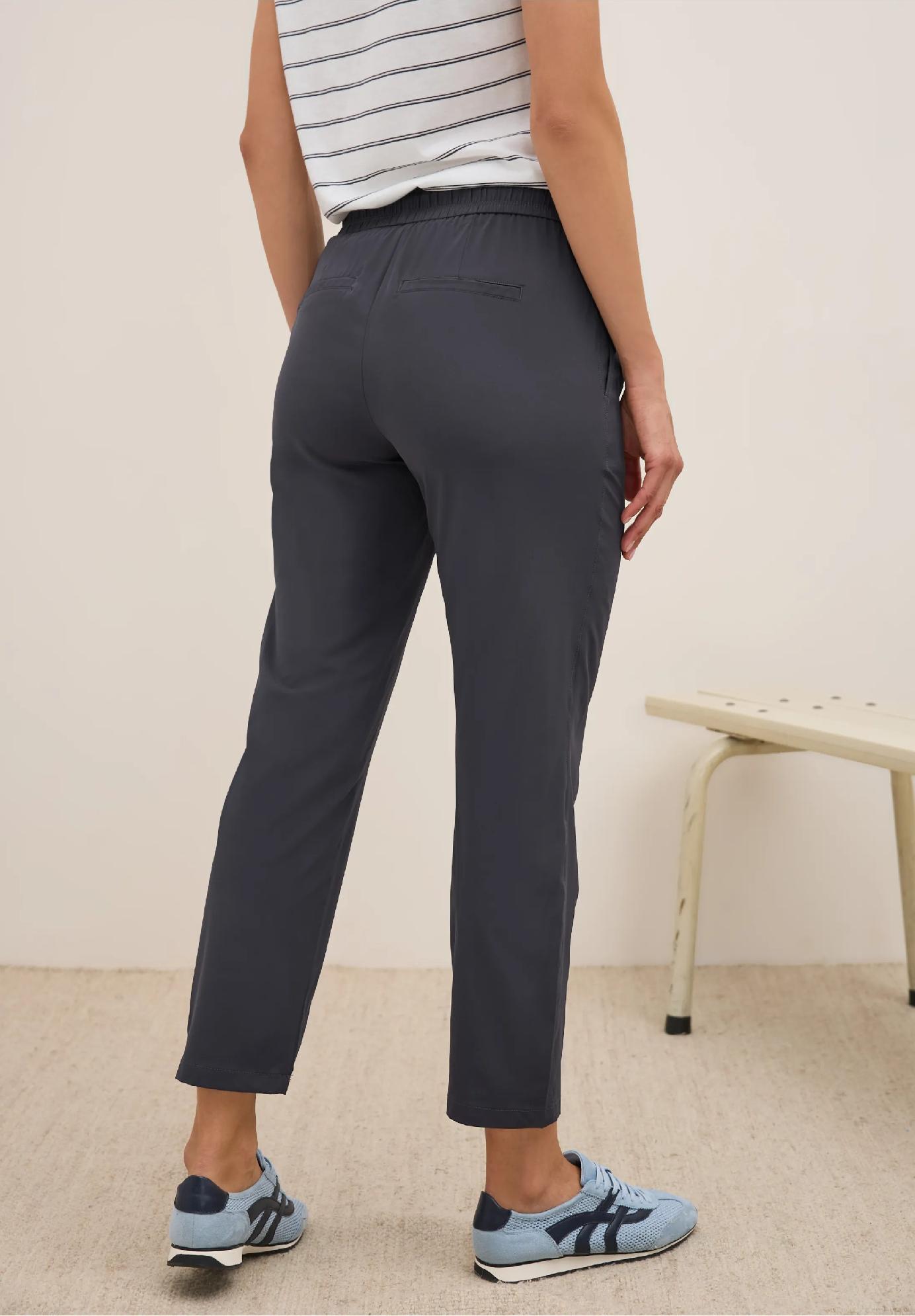 CECIL nohavice ležérneho strihu TRACEY, gra