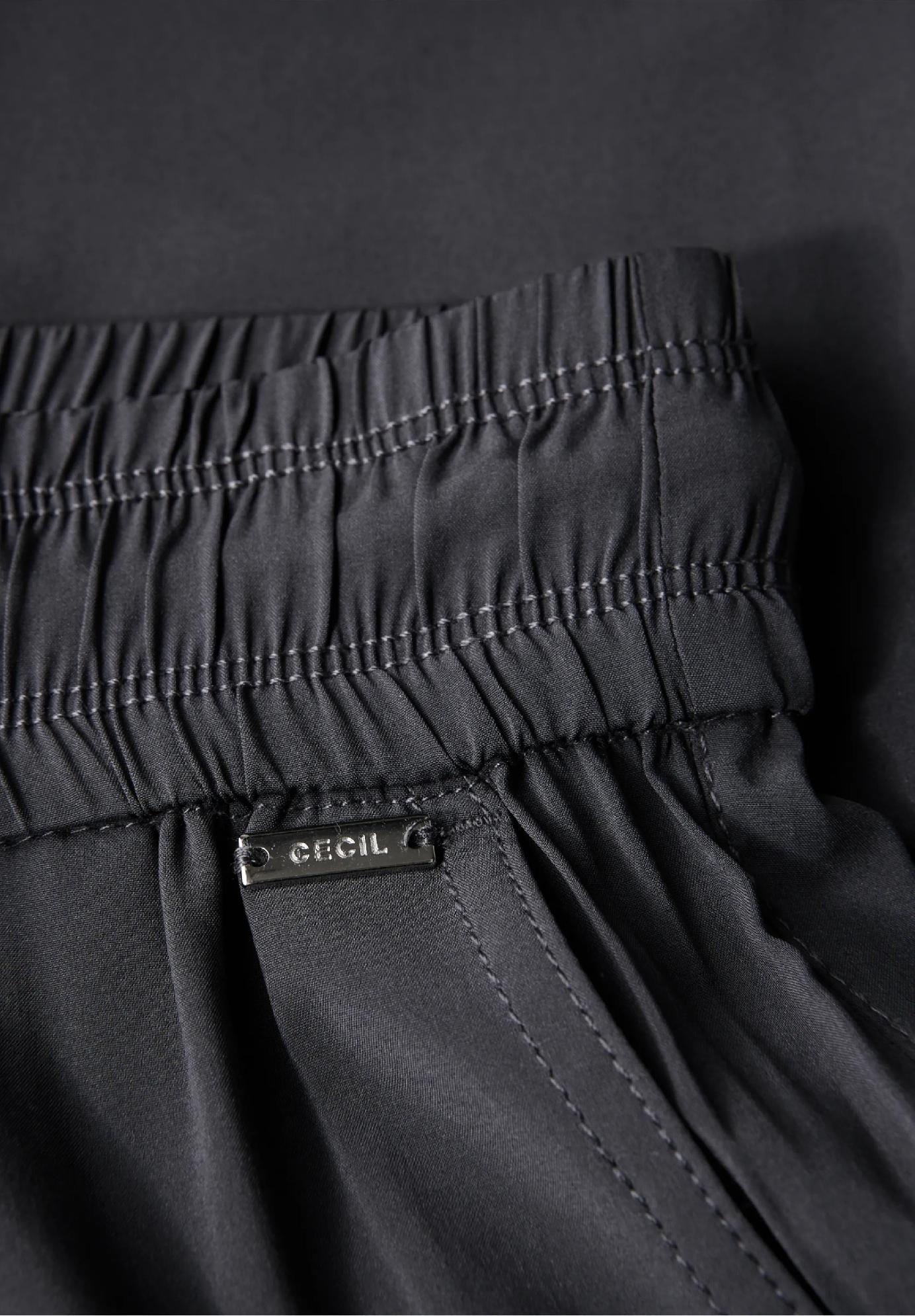 CECIL nohavice ležérneho strihu TRACEY, gra