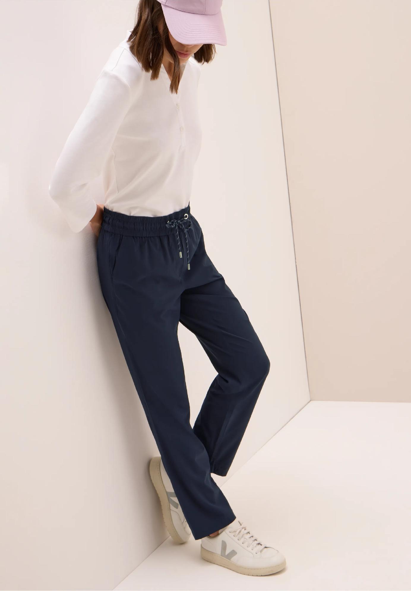 CECIL nohavice ležérneho strihu TRACEY, t mod