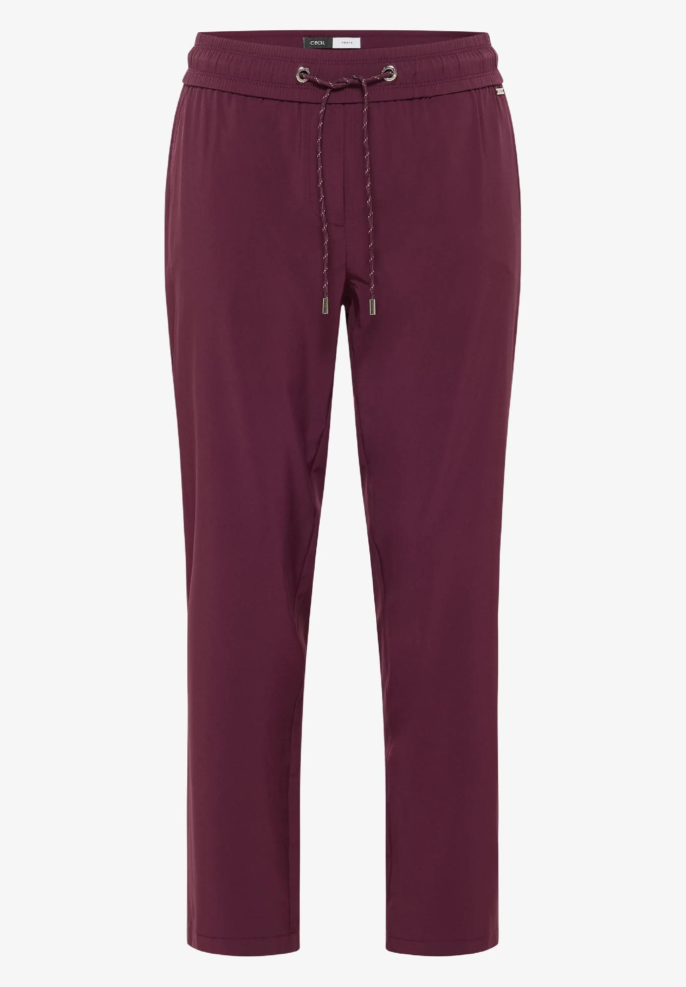 CECIL nohavice ležérneho strihu TRACEY, bor