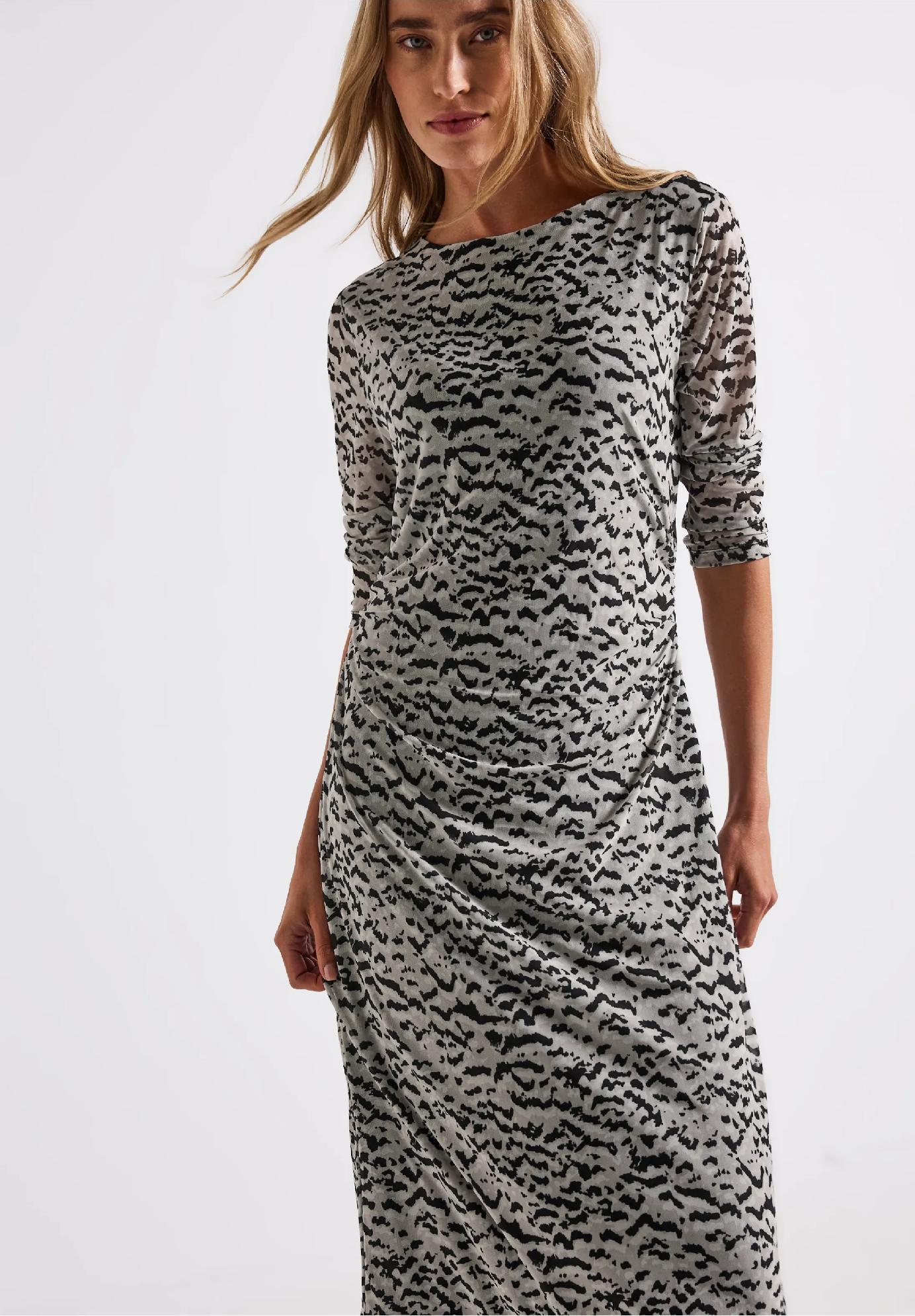 Street One vzorované sieťované šaty