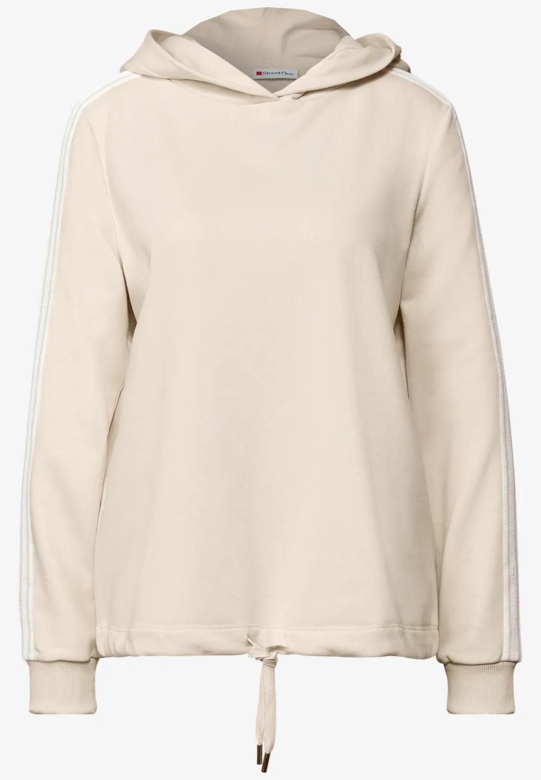 Street One mikina s rebrovanými pruhmi