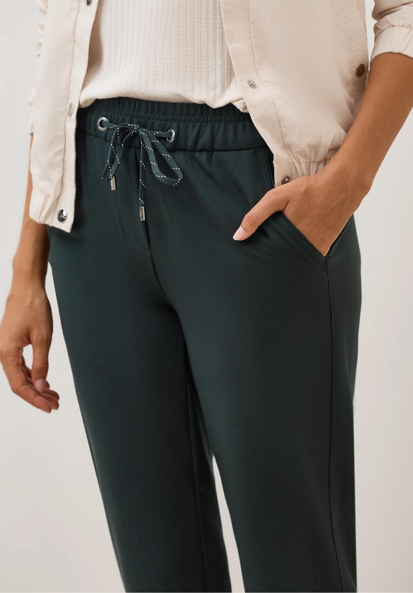 CECIL nohavice ležérneho strihu TRACEY, zel