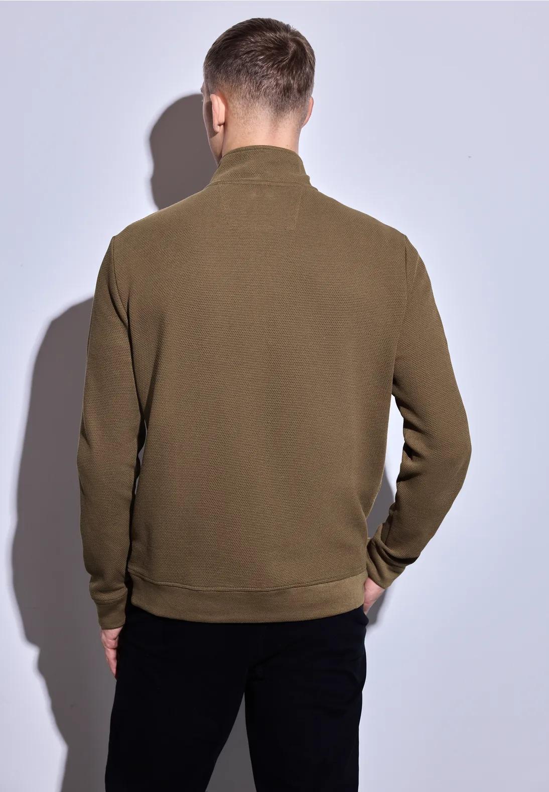 Street One MEN štruktúrovaný sveter s rolákom